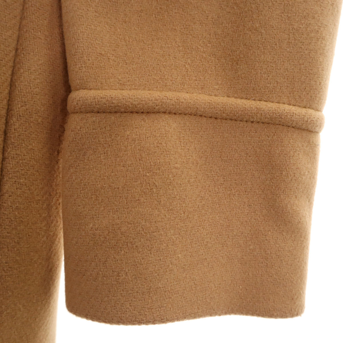 LOVEMOSCHINO ラブモスキーノ ダブルブレスト ウールジャケット 40 ベージュ レディース