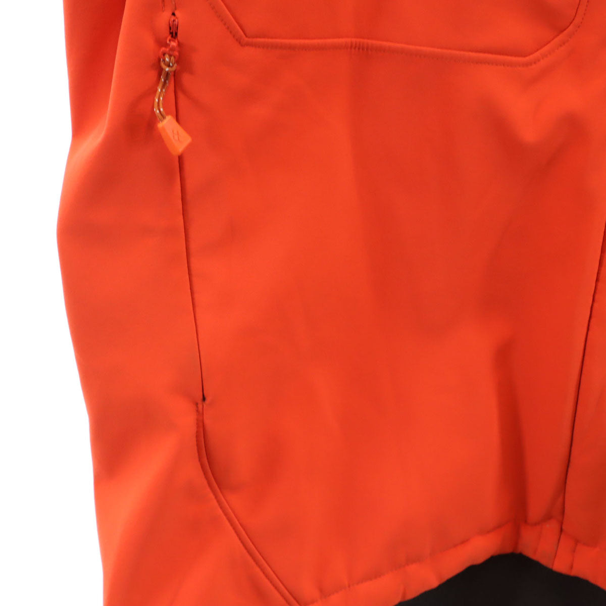 mont-bell モンベル 長袖 パウダーシェッド パーカー M ネオンオレンジ アウトドア メンズ