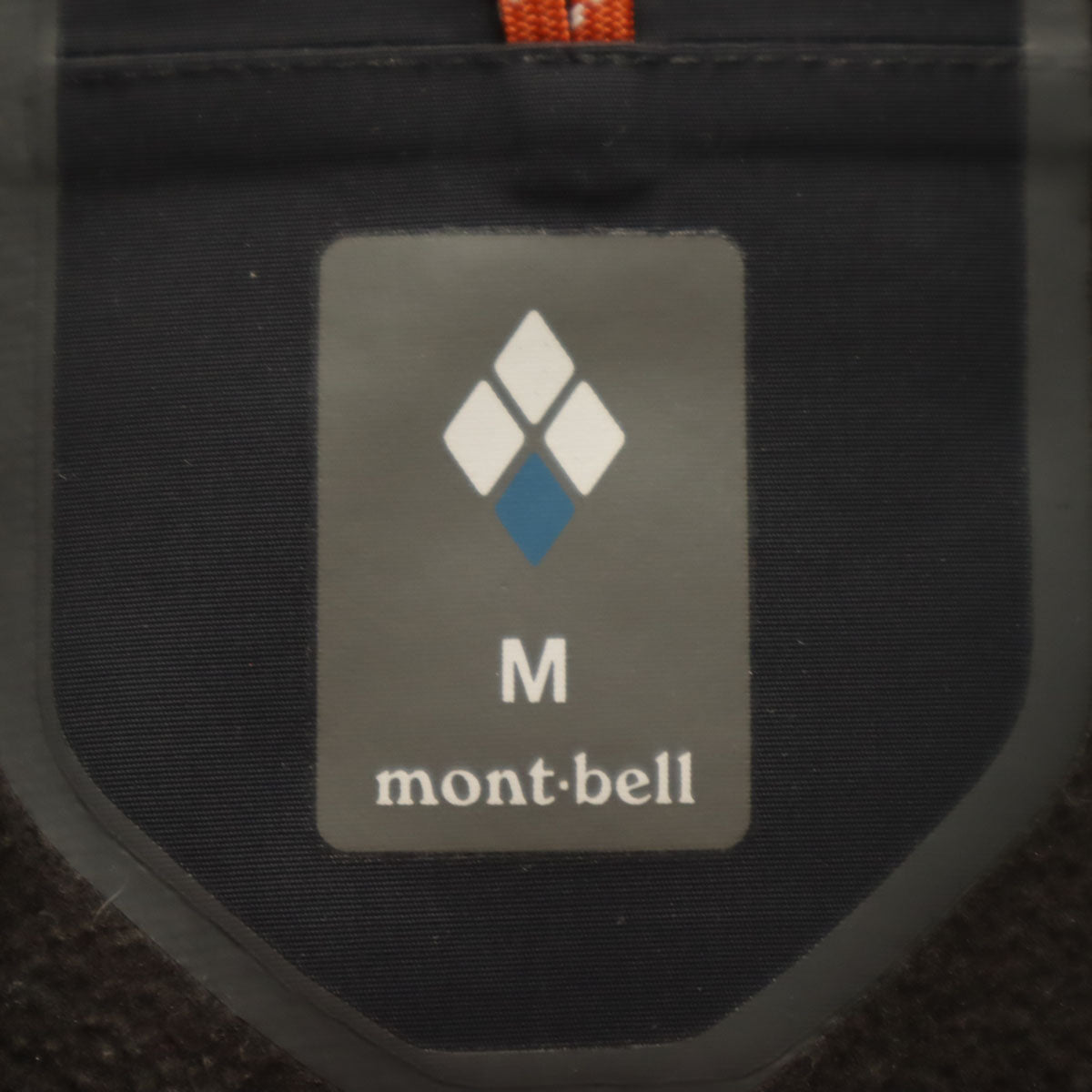 mont-bell モンベル 長袖 パウダーシェッド パーカー M ネオンオレンジ アウトドア メンズ