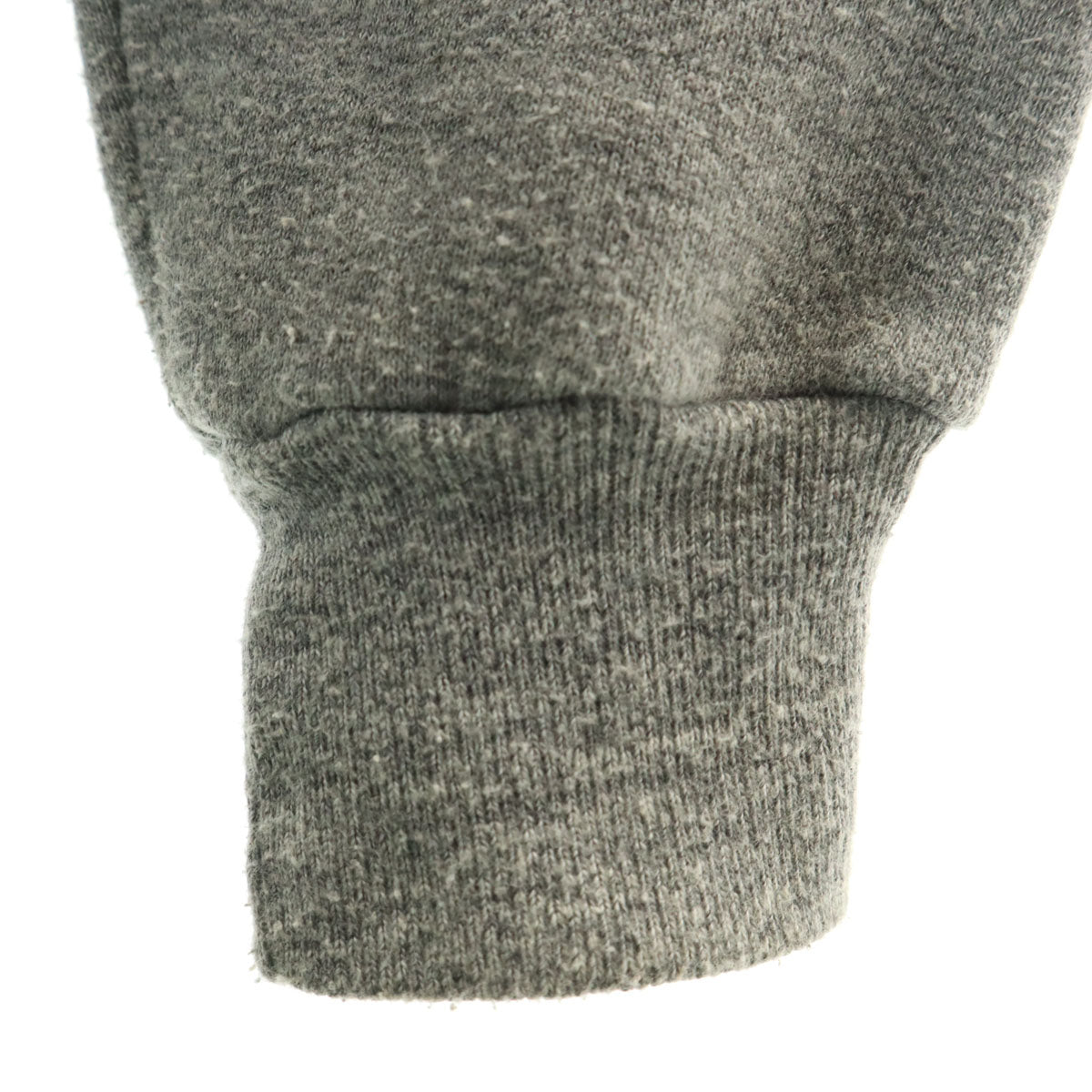 70s 80s USA製 カレッジ ヴィンテージ 長袖 スウェットパーカー S グレー 裏起毛 メンズ