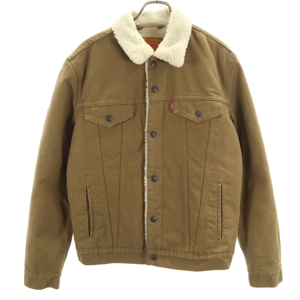 Levi's リーバイス ボア トラッカー ジャケット M ブラウン メンズ