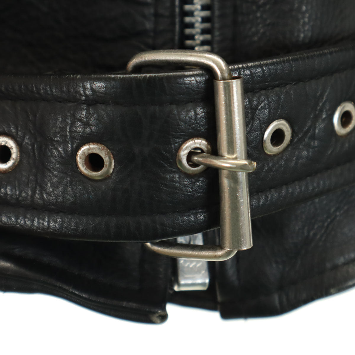 UNIK ユニック レザー ライダースジャケット ブラック メンズ