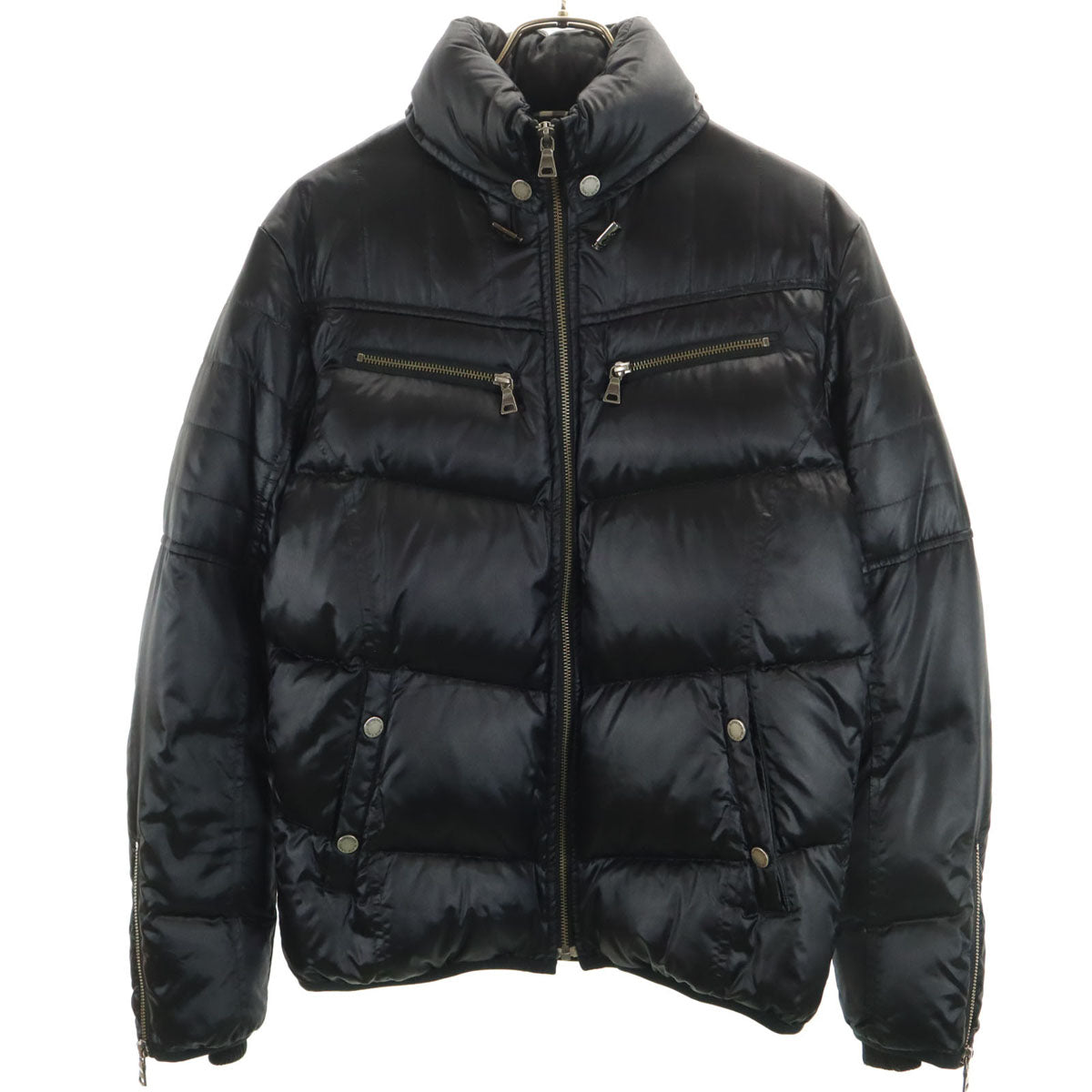 BURBERRY BLACK LABEL バーバリーブラックレーベル ダウンジャケット M ブラック 三陽商会 レディース