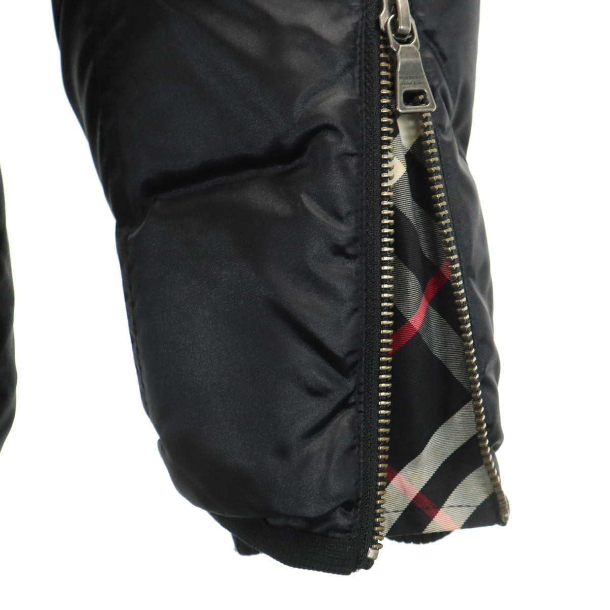 BURBERRY BLACK LABEL バーバリーブラックレーベル ダウンジャケット M ブラック 三陽商会 レディース