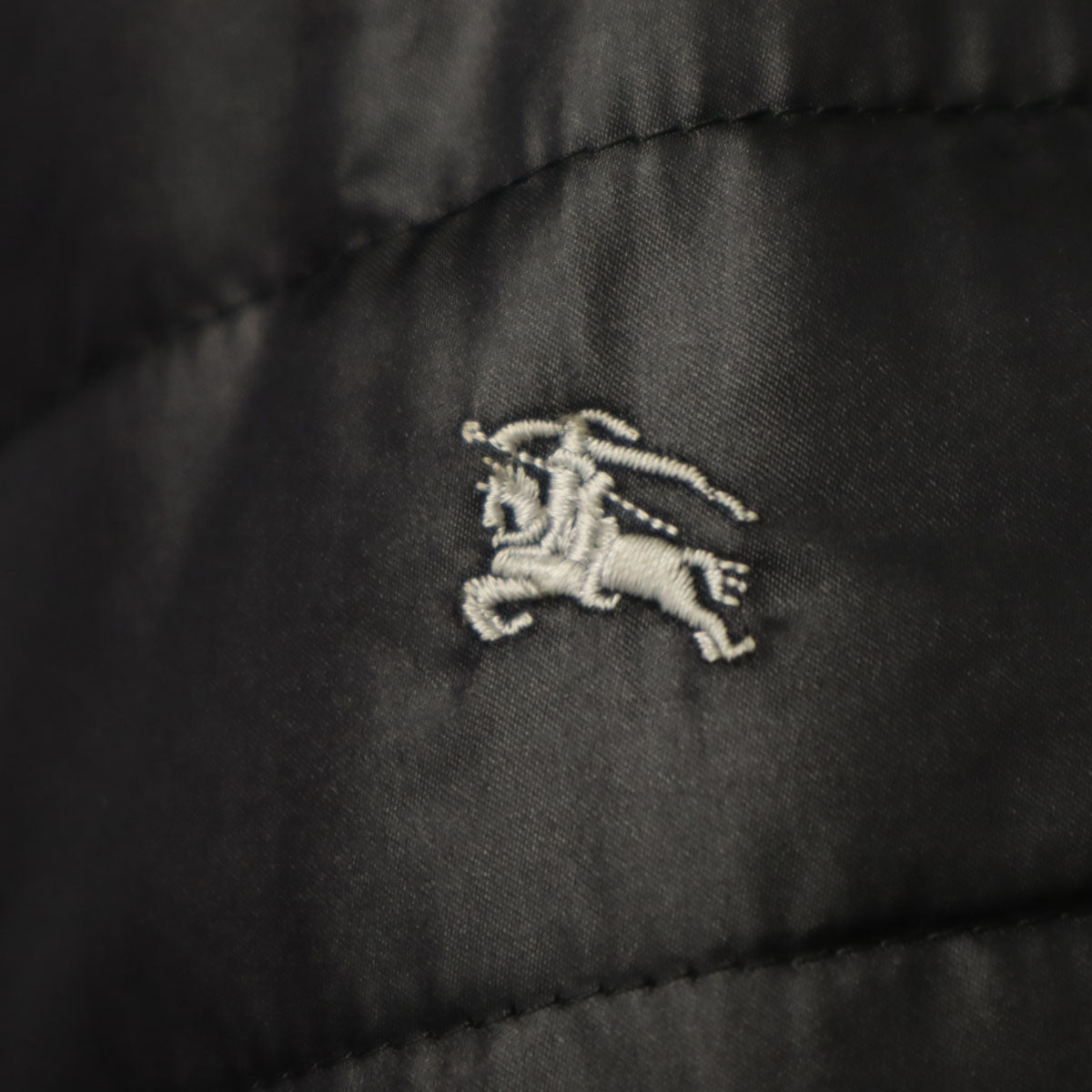 BURBERRY BLACK LABEL バーバリーブラックレーベル ダウンジャケット M ブラック 三陽商会 レディース