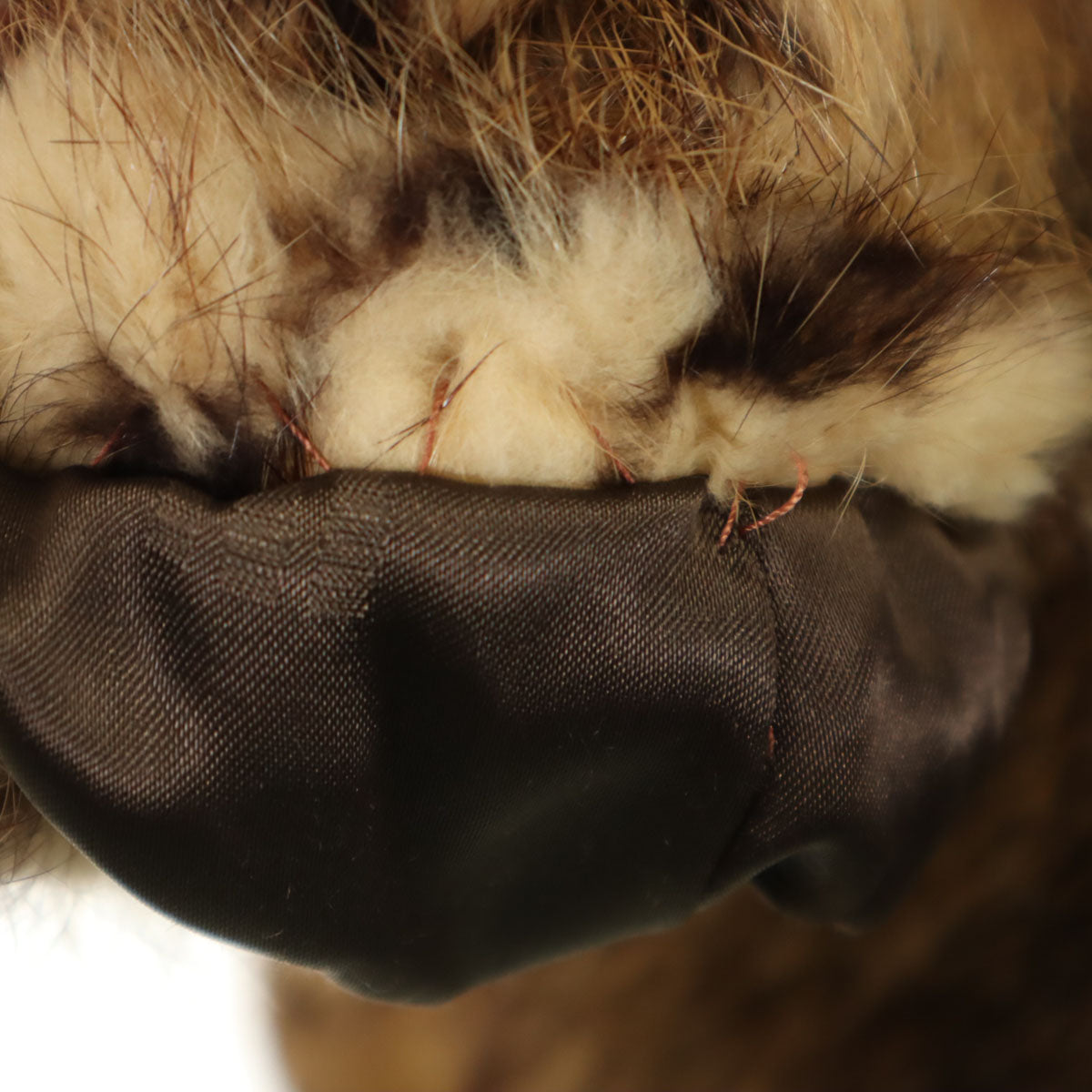 CASA LOPEZ 毛皮コート ブラウン レディース