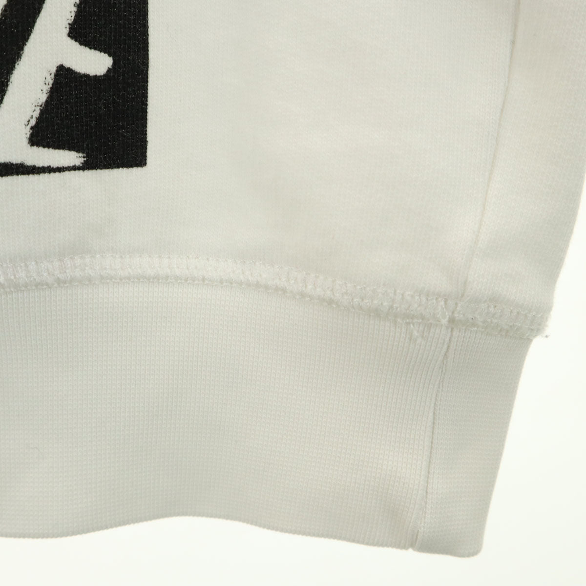 DSQUARED2 ディースクエアード ポルトガル製 スクリーミングマン 長袖 スウェット トレーナー S ホワイト メンズ