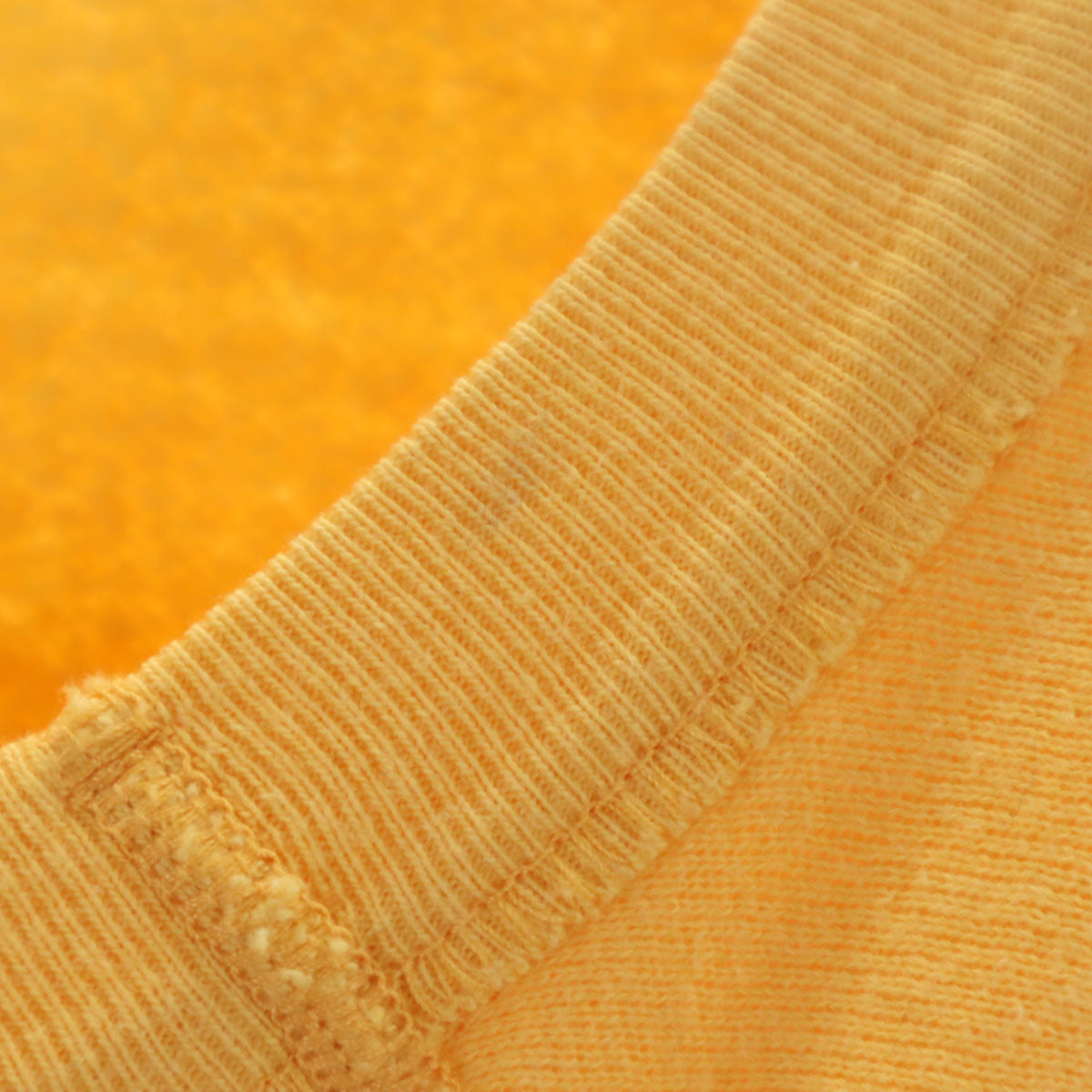 HYSTERIC GLAMOUR ヒステリックグラマー 日本製 長袖 スウェット トレーナー FREE イエロー レディース