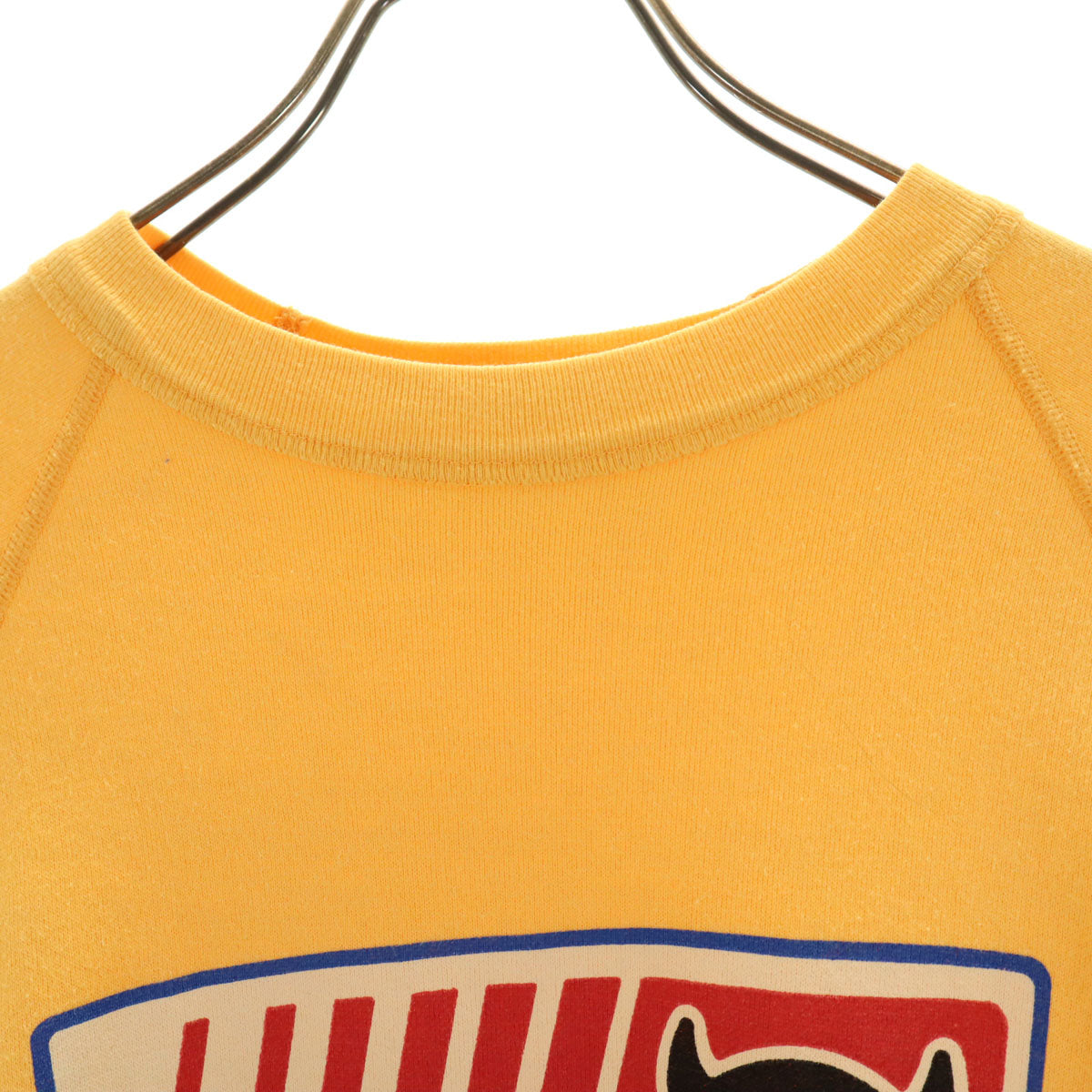 HYSTERIC GLAMOUR ヒステリックグラマー 日本製 長袖 スウェット トレーナー FREE イエロー レディース