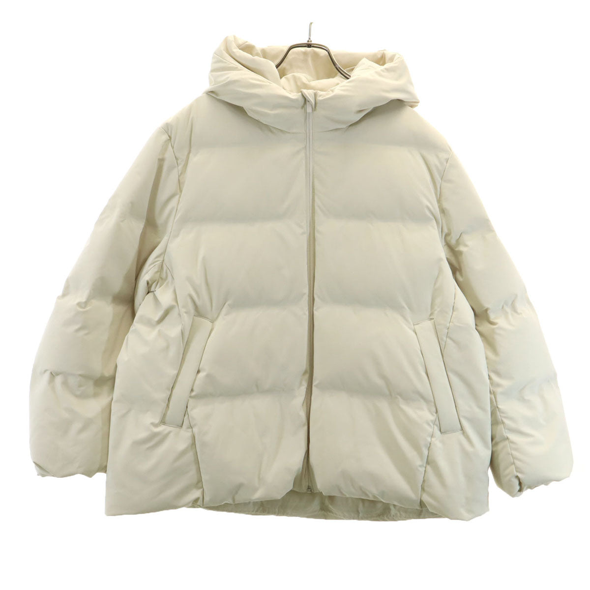 UNIQLO ユニクロ シームレス ダウンパーカー 3XL ベージュ ビッグサイズ レディース