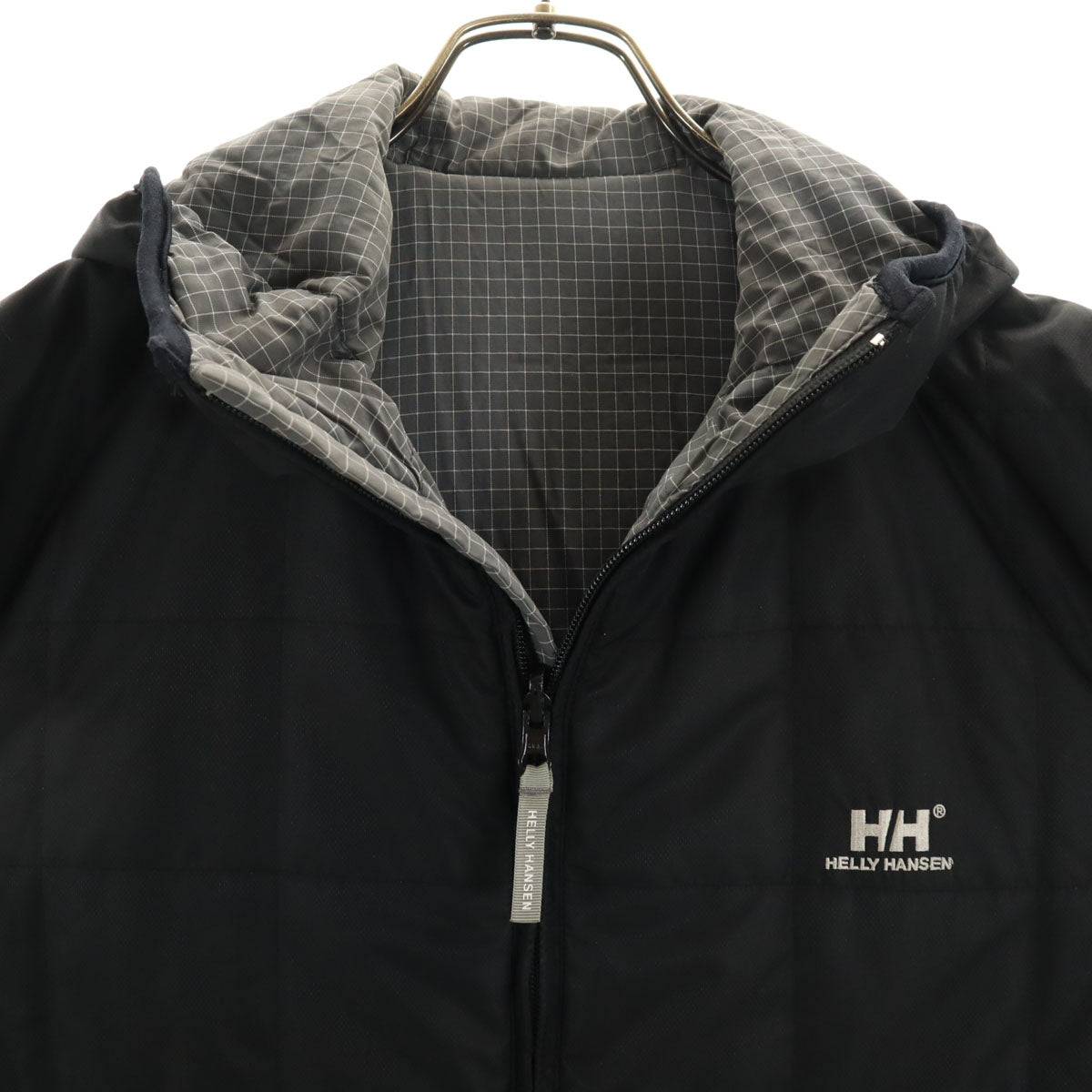 HELLY HANSEN ヘリーハンセン フーディ ジャケット M ブラック リバーシブル メンズ