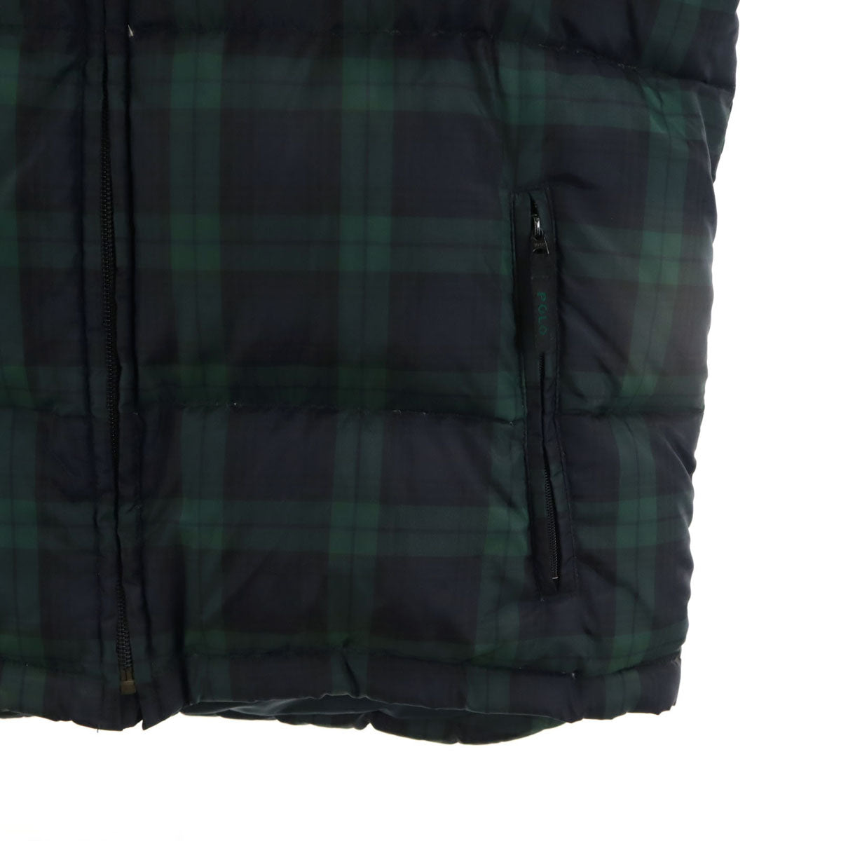 Polo by Ralph Lauren ポロバイラルフローレン チェック柄 ダウンジャケット 170 ネイビー系 キッズ