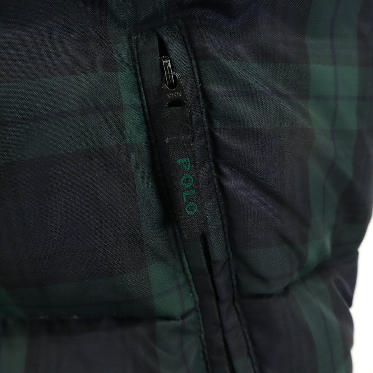 Polo by Ralph Lauren ポロバイラルフローレン チェック柄 ダウンジャケット 170 ネイビー系 キッズ