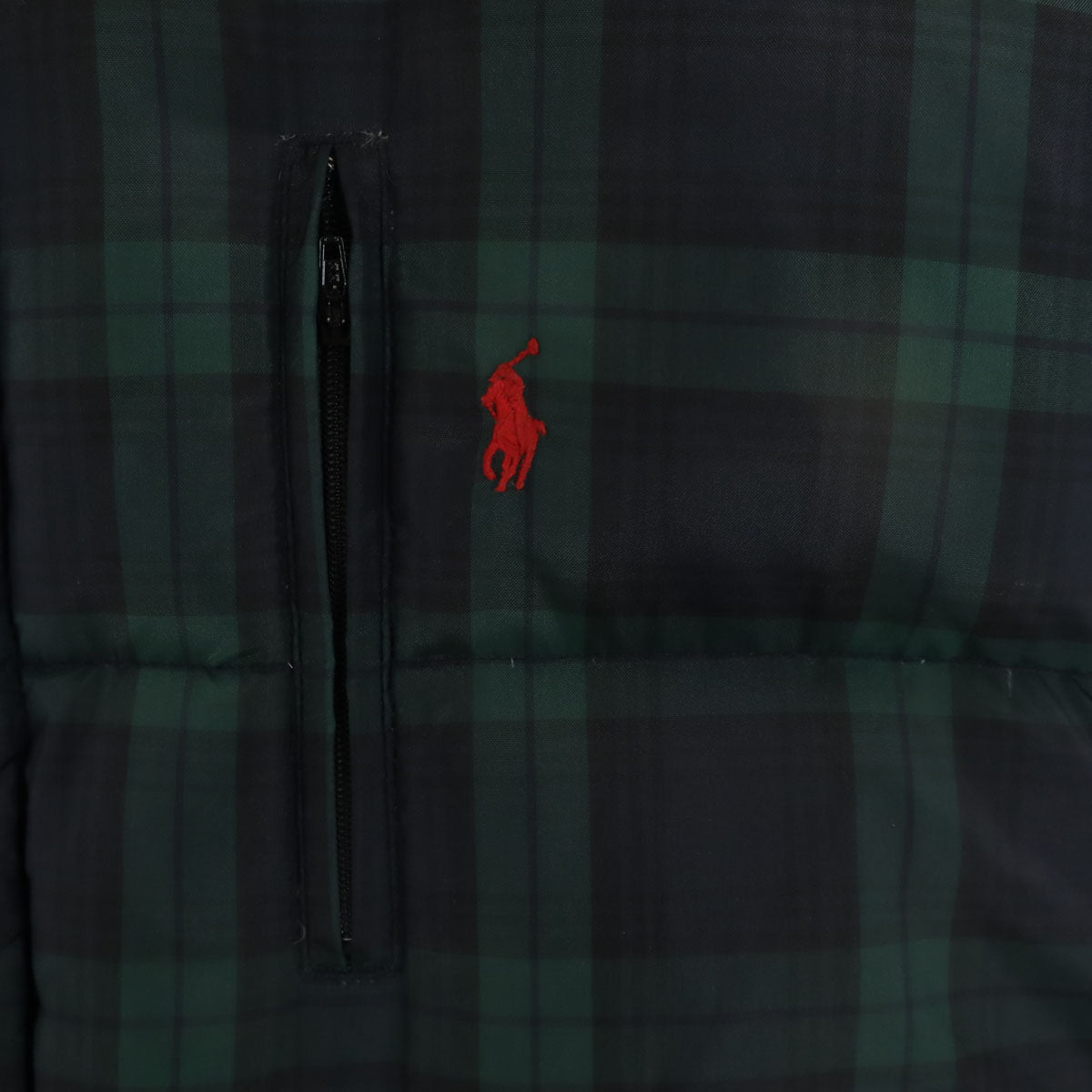 Polo by Ralph Lauren ポロバイラルフローレン チェック柄 ダウンジャケット 170 ネイビー系 キッズ