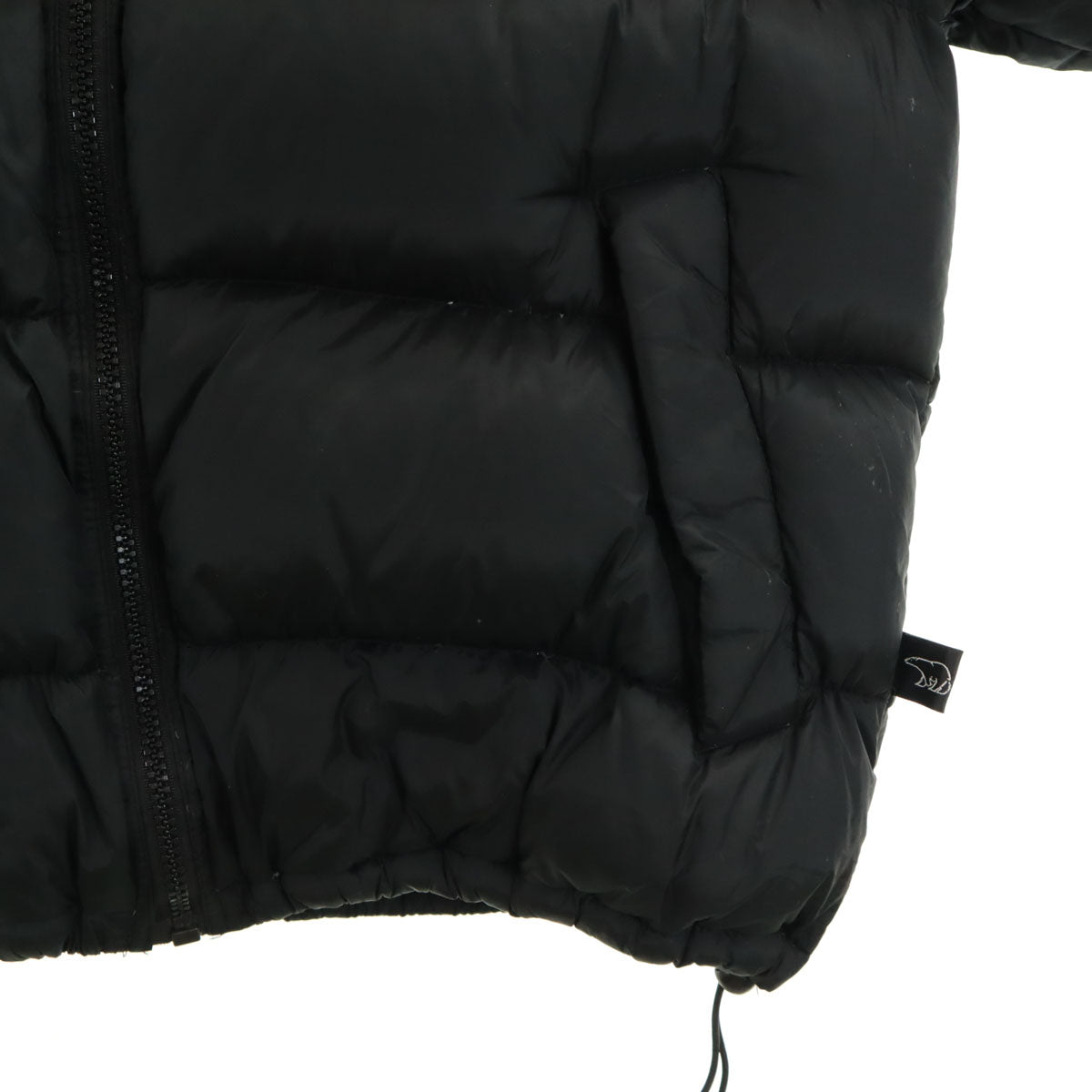 Bear ベアー ダウンジャケット S ブラック リバーシブル メンズ