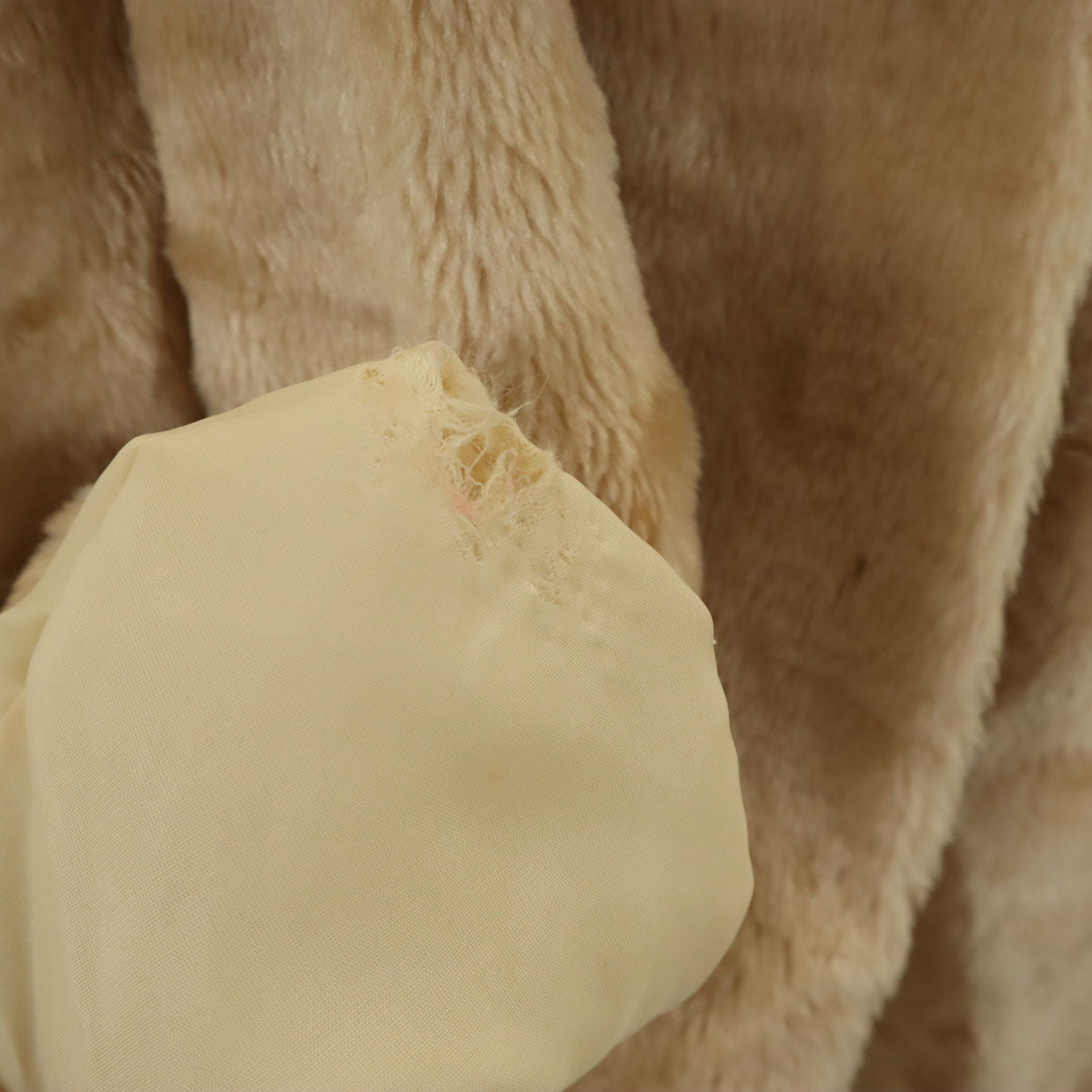 80s USA製 ヴィンテージ コート 16 ベージュ レディース