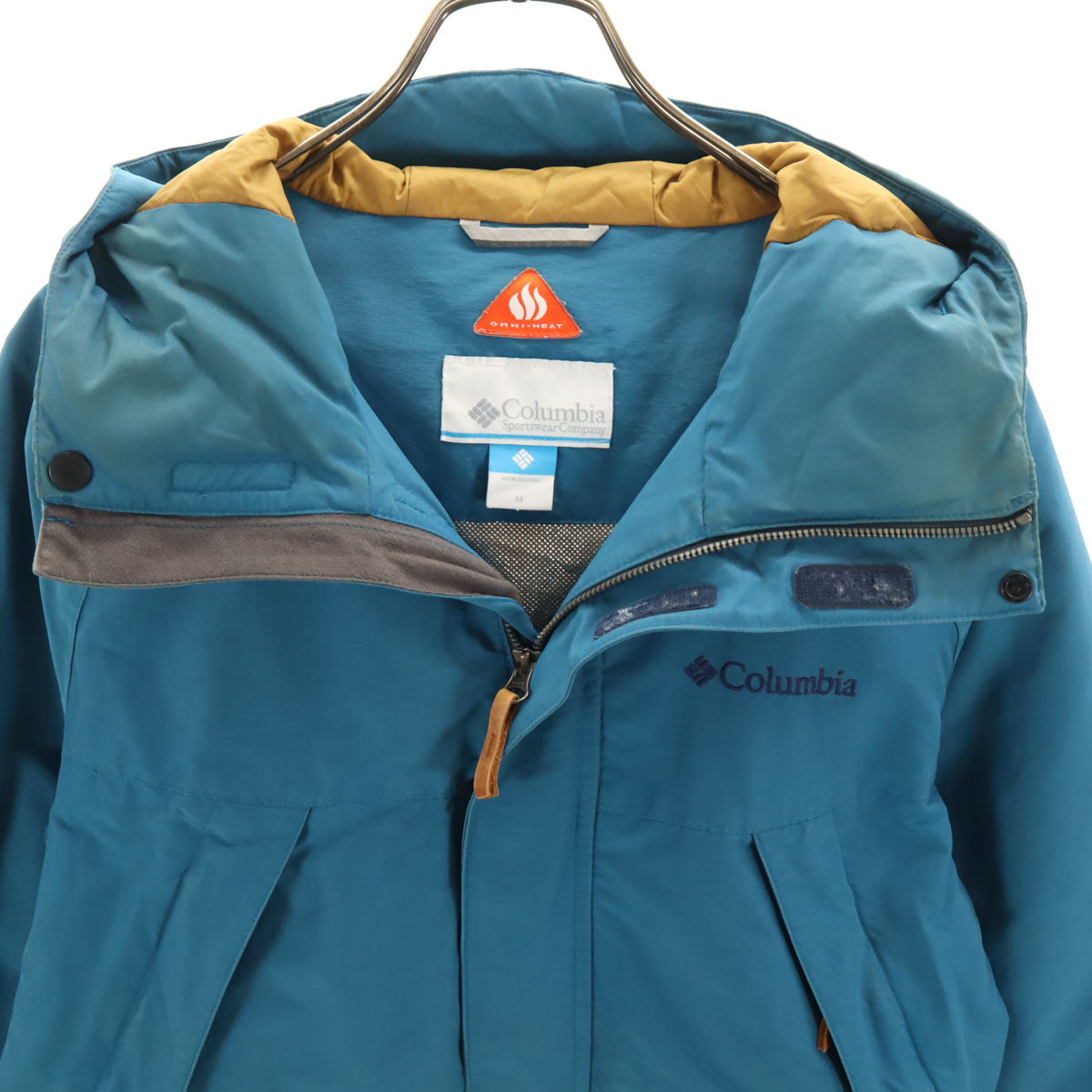 Columbia コロンビア ダウンジャケット M ブルー アウトドア メンズ