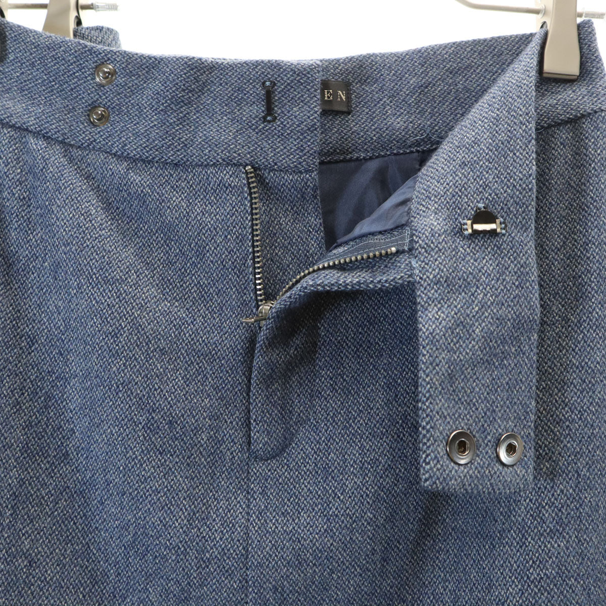 RALPH LAUREN ラルフローレン USA製 パンツスーツ 上下 セットアップ 4/2 ネイビー系 3点セット レディース