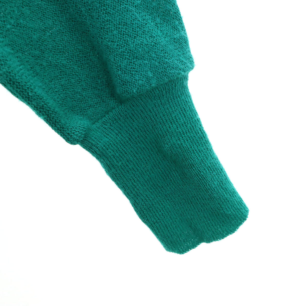 THE FOX COLLECTION ザフォックスコレクション 70s 80s USA製 ヴィンテージ 長袖 ニットカーディガン L グリーン メンズ