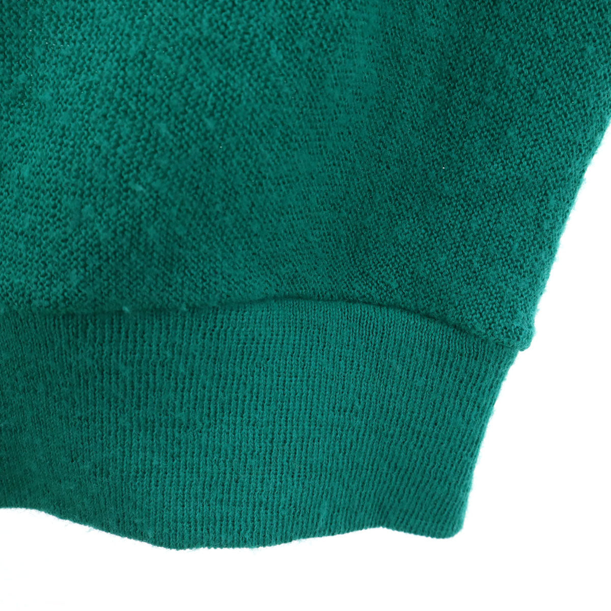 THE FOX COLLECTION ザフォックスコレクション 70s 80s USA製 ヴィンテージ 長袖 ニットカーディガン L グリーン メンズ