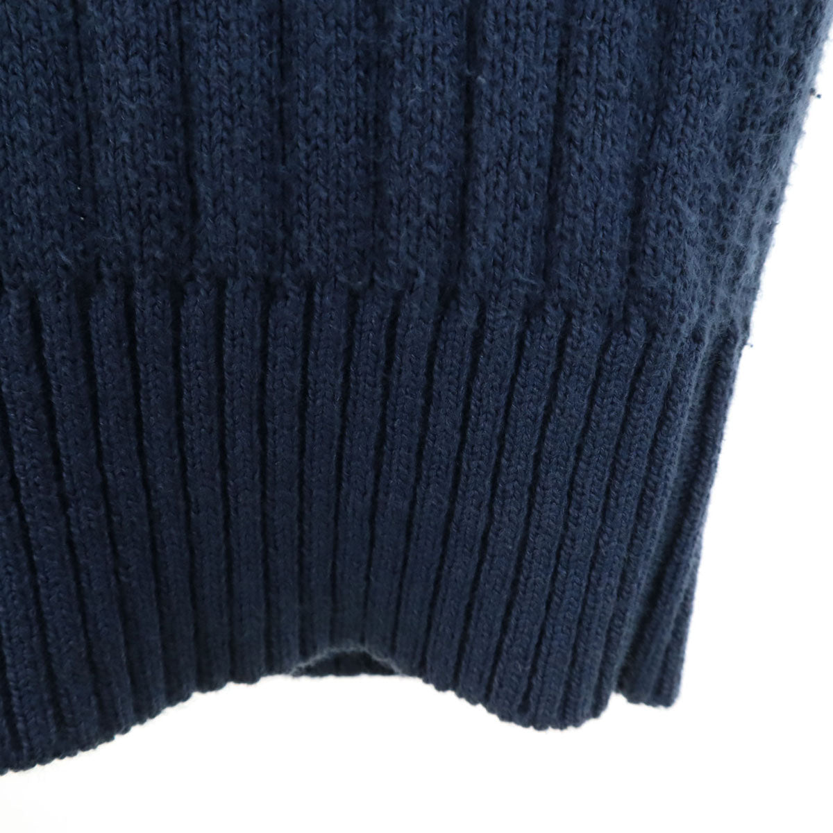 YVES SAINT LAURENT イヴサンローラン 90s 日本製 シルクブレンド オールド 長袖 セーター LA ブルー ニット メンズ