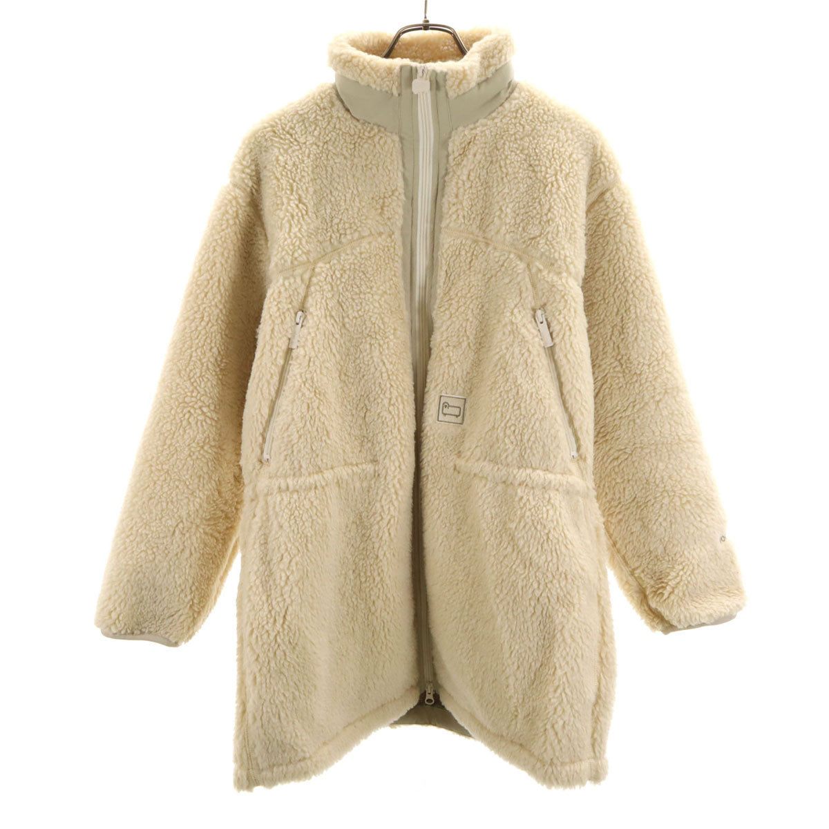 WOOLRICH ウールリッチ フリースジャケット WS アイボリー系 レディース