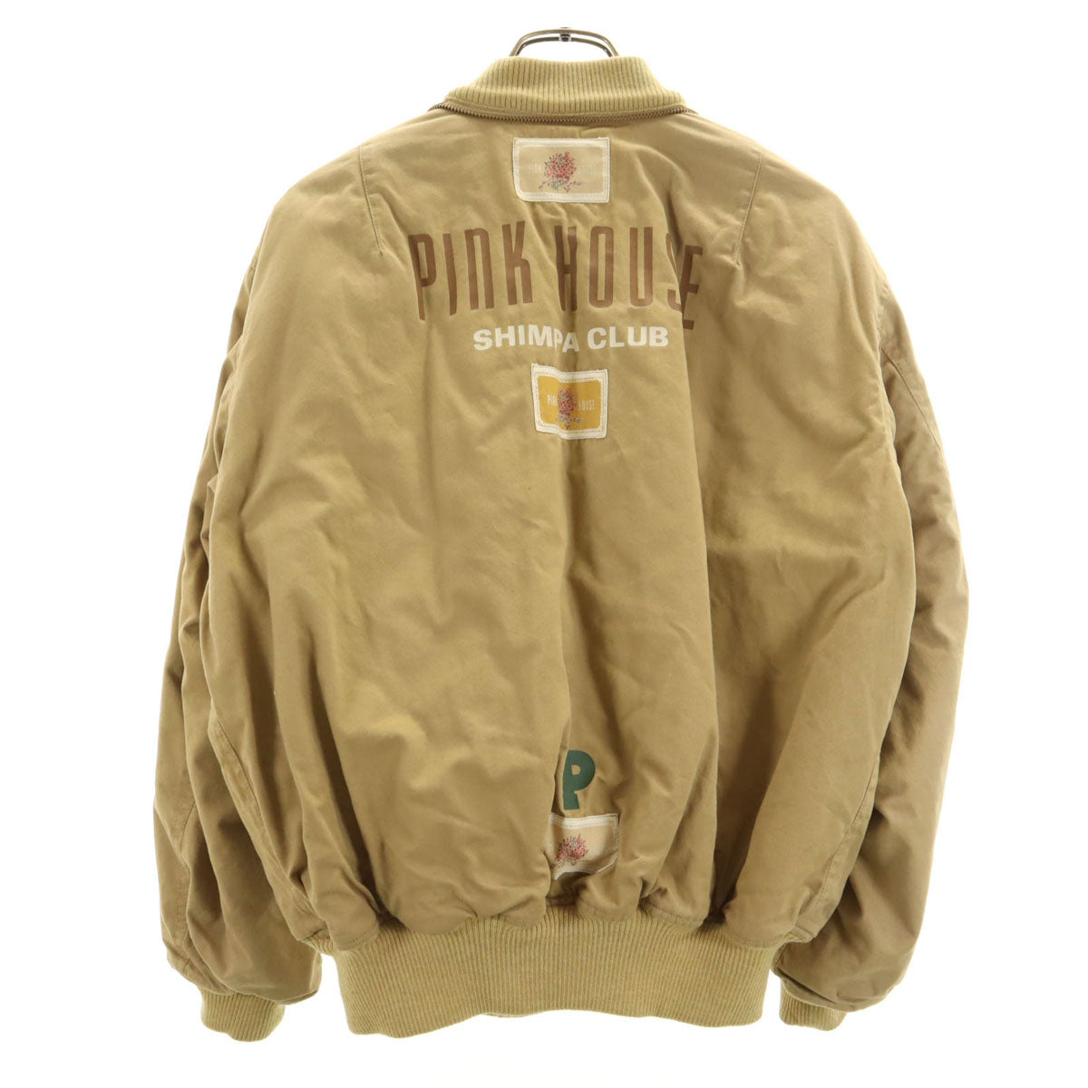 PINK HOUSE ピンクハウス 日本製 ブルゾン ベージュ 薄中綿入り レディース