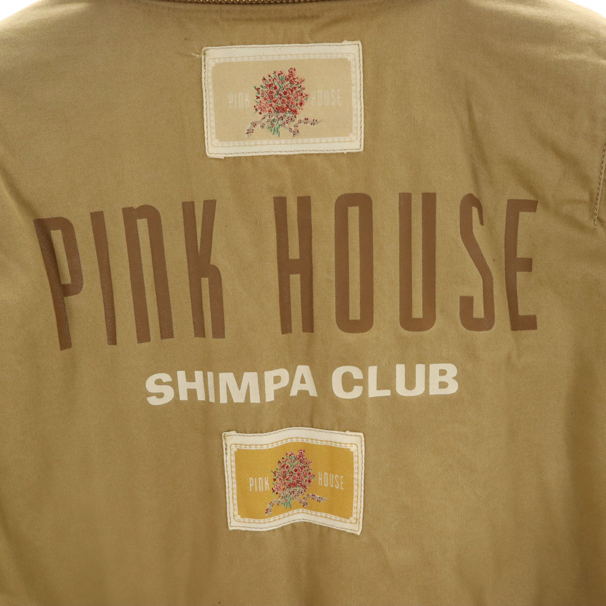 PINK HOUSE ピンクハウス 日本製 ブルゾン ベージュ 薄中綿入り レディース