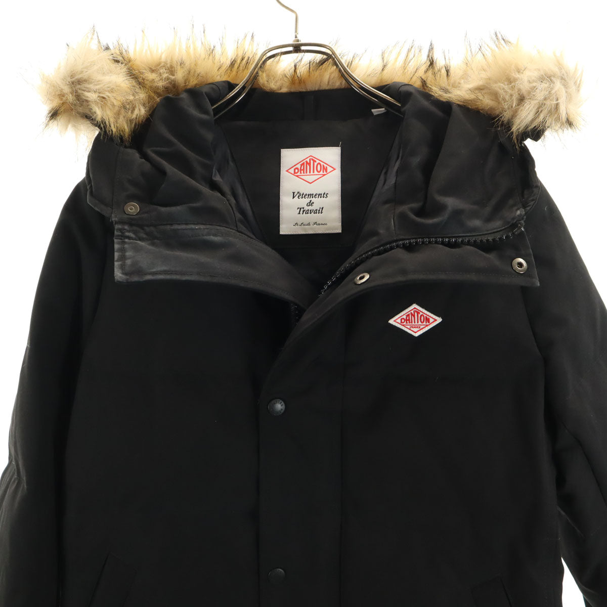Danton ダントン ダウンコート S ブラック レディース