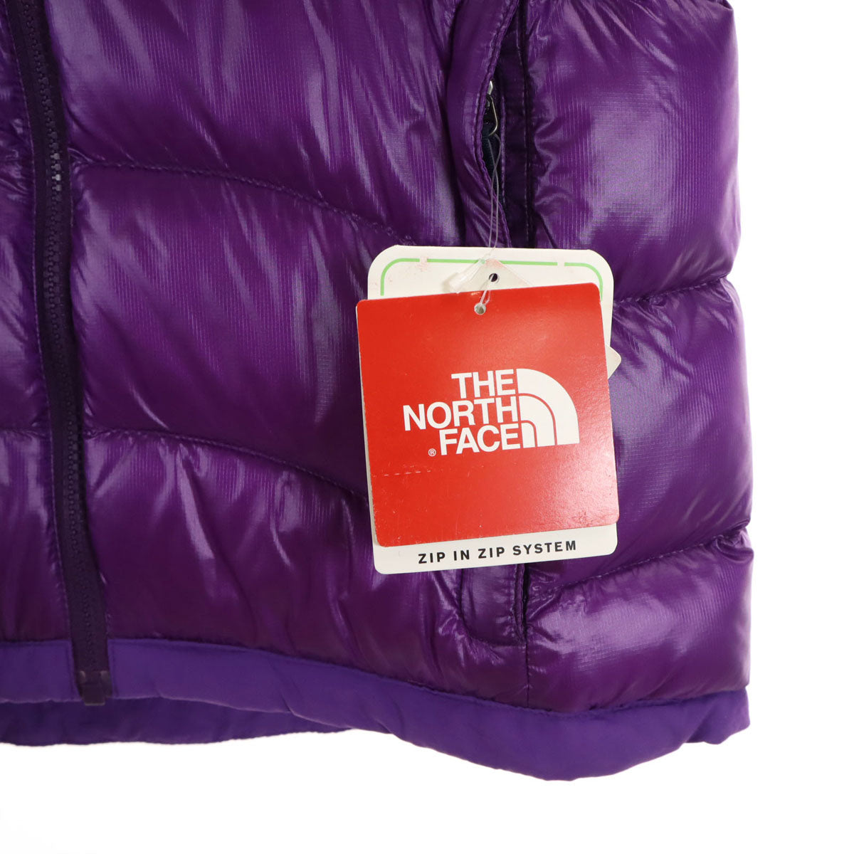 未使用 THE NORTH FACE ノースフェイス アコンカグア ダウンジャケット M タービーパープル タグ付き アウトドア NDW91322 レディース