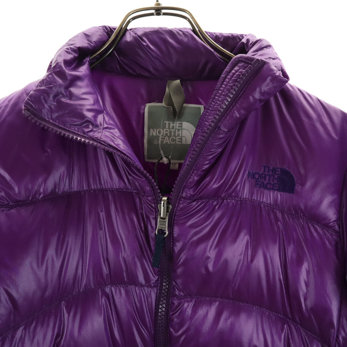 未使用 THE NORTH FACE ノースフェイス アコンカグア ダウンジャケット M タービーパープル タグ付き アウトドア NDW91322 レディース