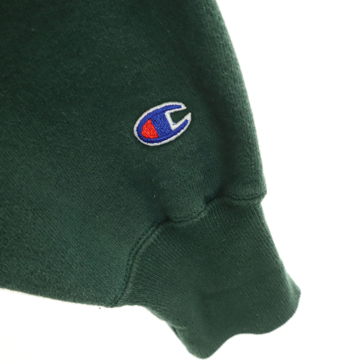 Champion チャンピオン 90s リバースウィーブ 刺繍タグ オールド 長袖 トレーナー XXL グリーン スウェット ビッグサイズ メンズ