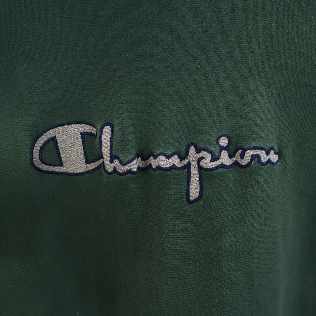 Champion チャンピオン 90s リバースウィーブ 刺繍タグ オールド 長袖 トレーナー XXL グリーン スウェット ビッグサイズ メンズ