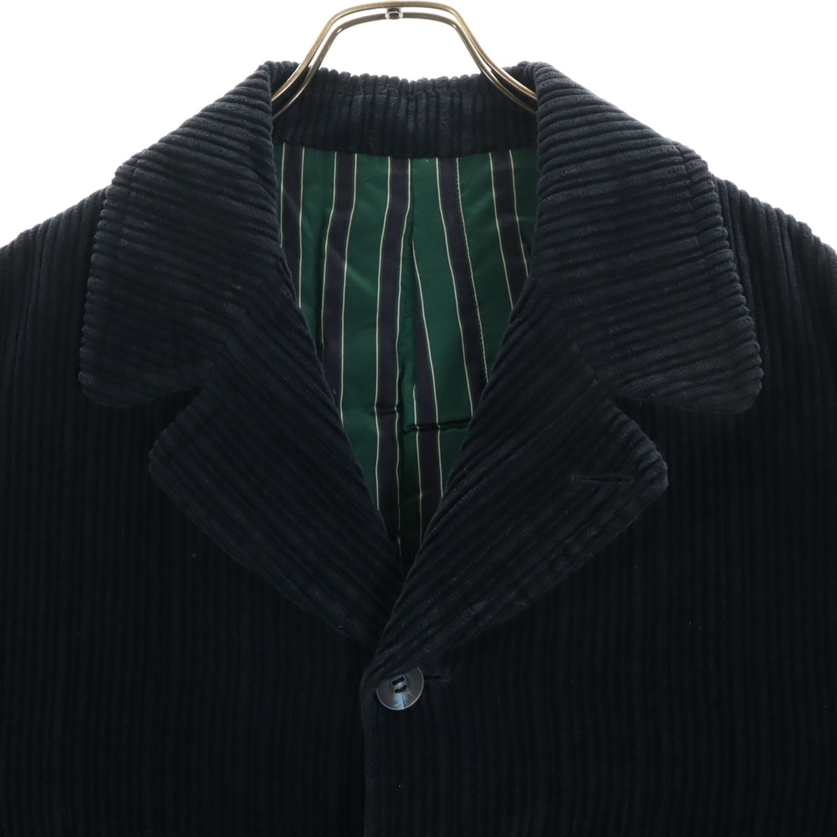 KENZO ケンゾー 90s 日本製 オールド コーデュロイジャケット 3 濃紺 太畝 メンズ