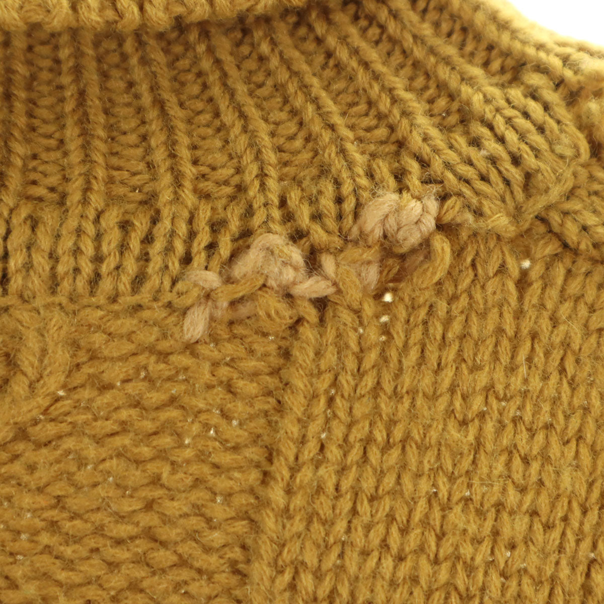 Glenclair 70s ヴィンテージ 長袖 セーター M マスタード ニット レディース