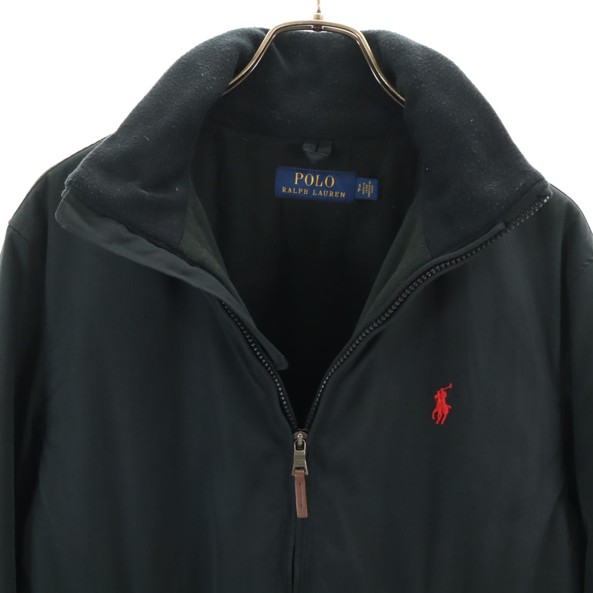 POLO RALPH LAUREN ポロラルフローレン 中綿ジャケット S ブラック 裏フリース メンズ