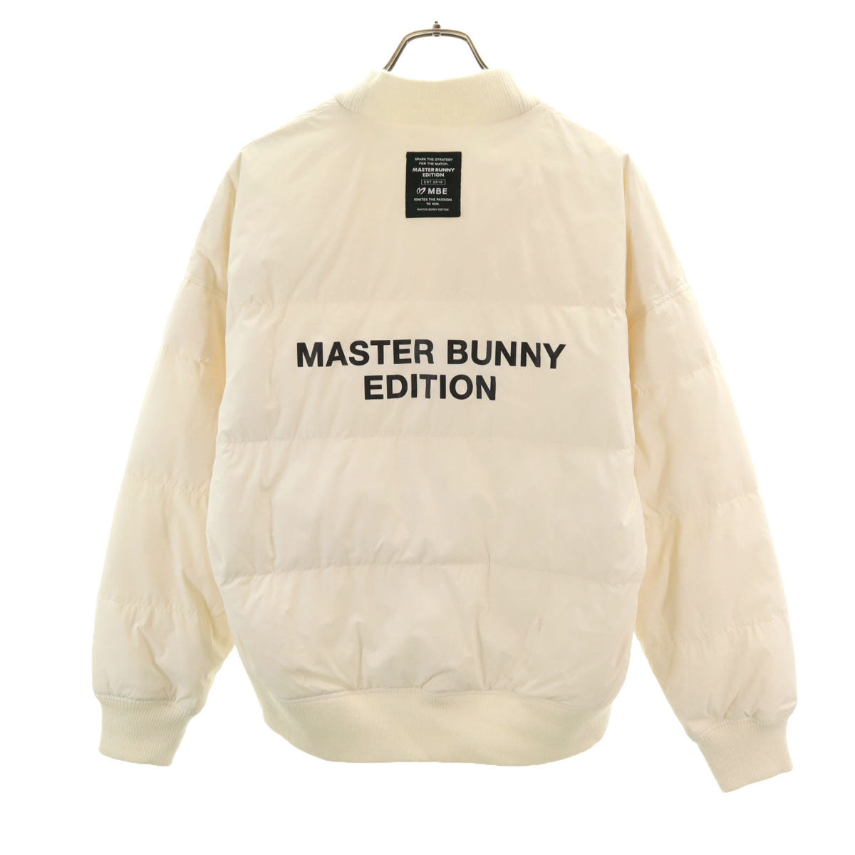 MASTER BUNNY EDITION マスターバニーエディション ダウンジャケット 4 ホワイト ゴルフ メンズ