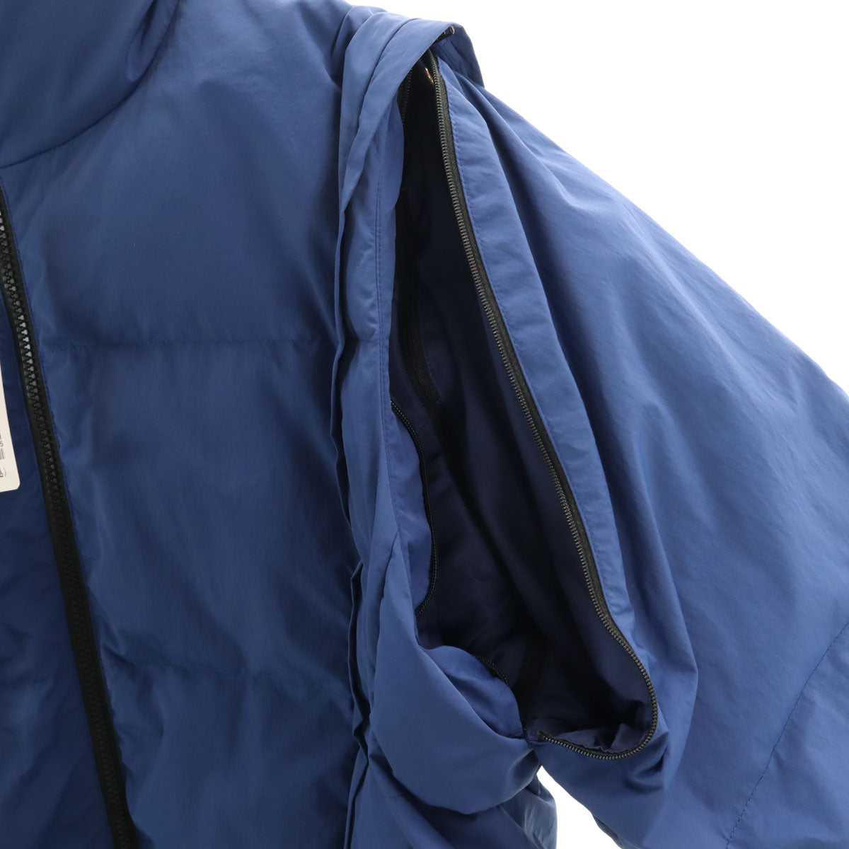 Oriens JOURNAL STANDARD オリエンス ジャーナルスタンダード 未使用 2WAY 中綿ジャケット L ブルー系 タグ付き メンズ