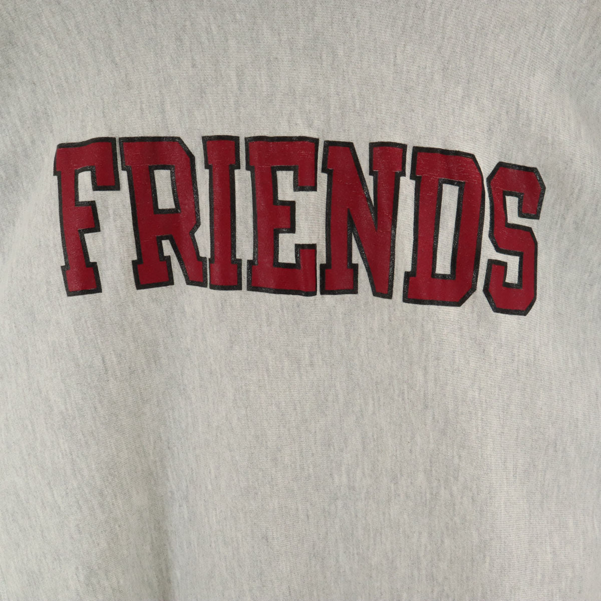Champion チャンピオン 90s 刺繍タグ メキシコ製 オールド FRIENDS 長袖 リバースウィーブ スウェットパーカー XXL グレー ビッグサイズ メンズ
