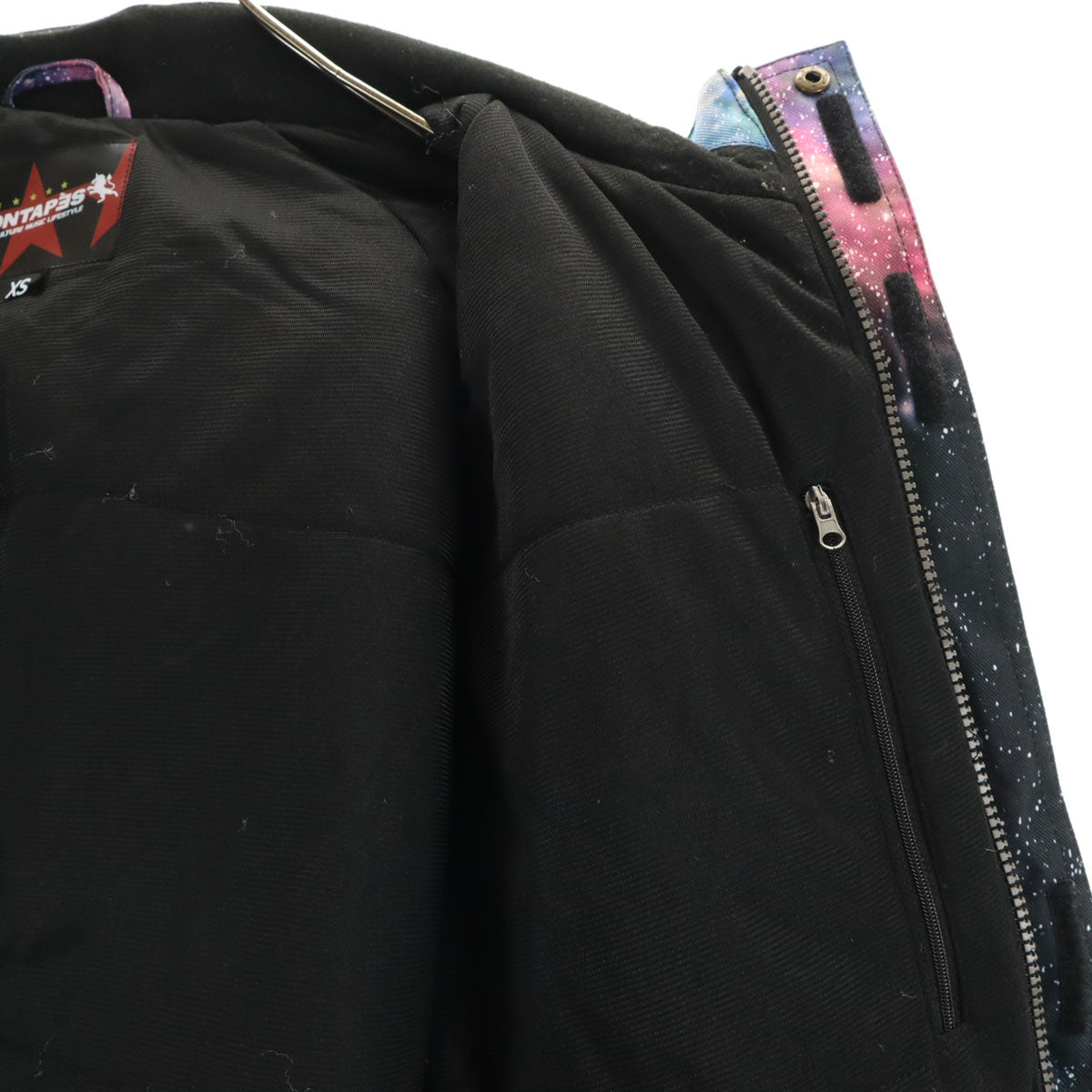 PONTAPES ポンタペス ギャラクシープリント 中綿ジャケット XS ブルー系 メンズ