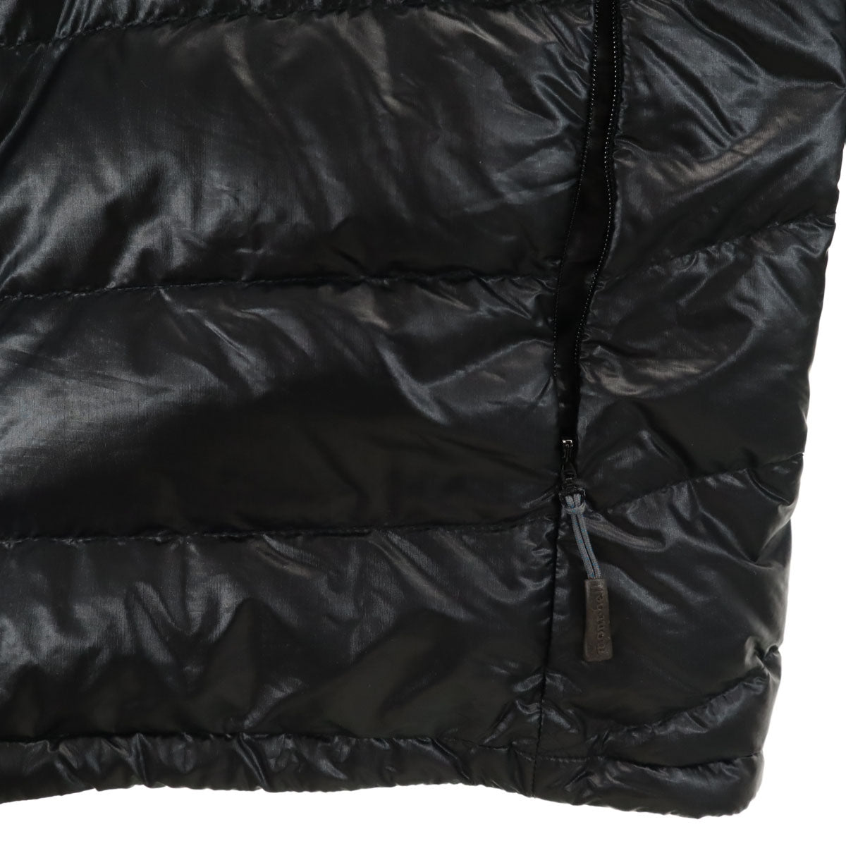 mont-bell モンベル U.L. ダウンジャケット M ブラック 収納袋付き アウトドア メンズ