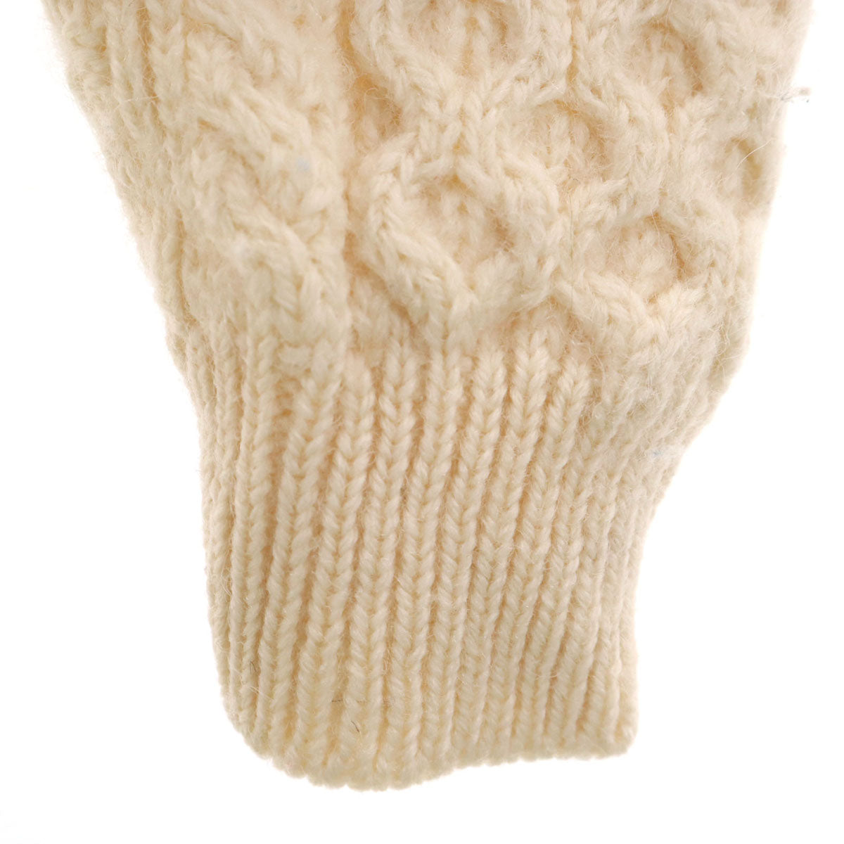 aran crafts アランクラフト アイルランド製 長袖 セーター 2 アイボリー ニット レディース