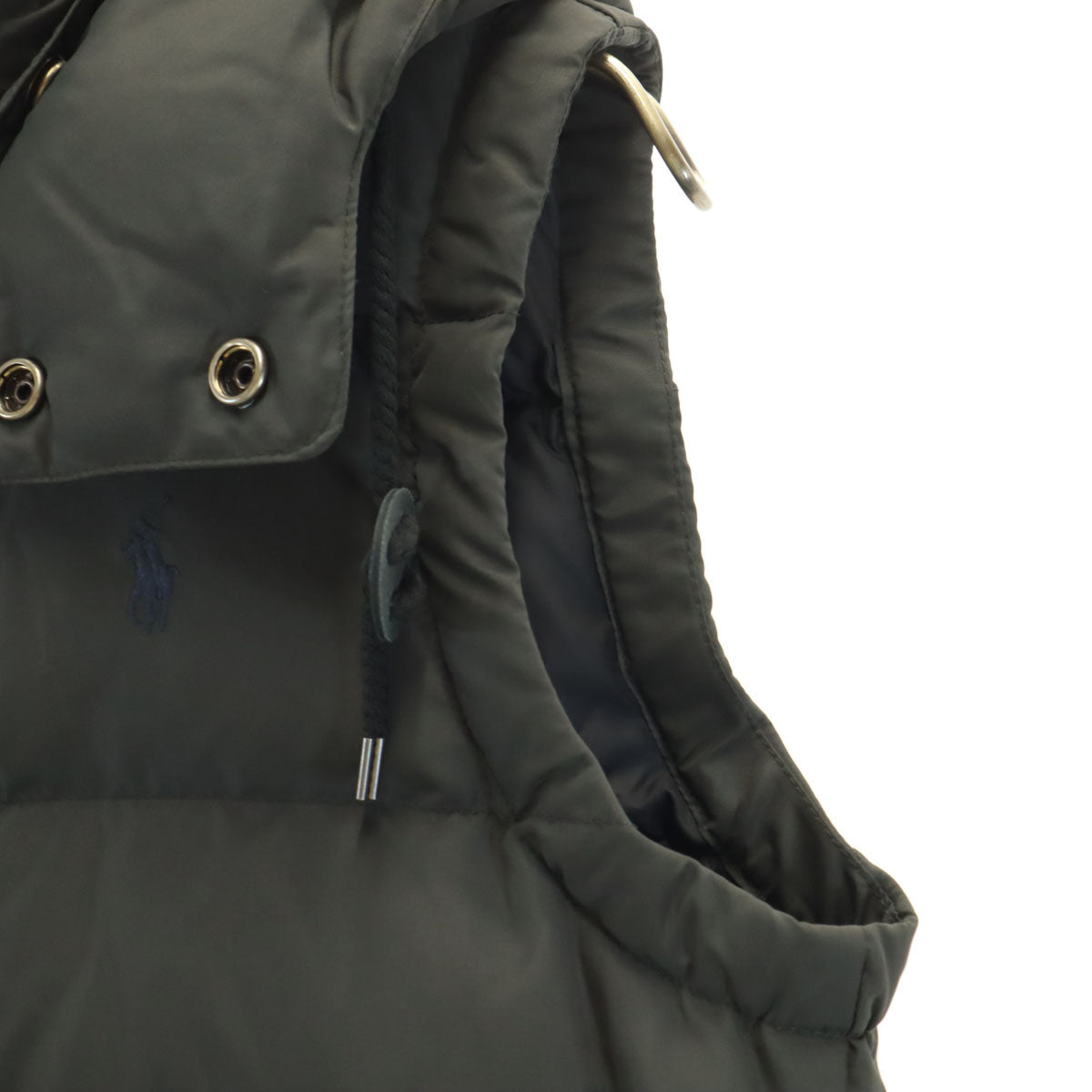 POLO RALPH LAUREN ポロラルフローレン ダウンベスト XS グレー メンズ