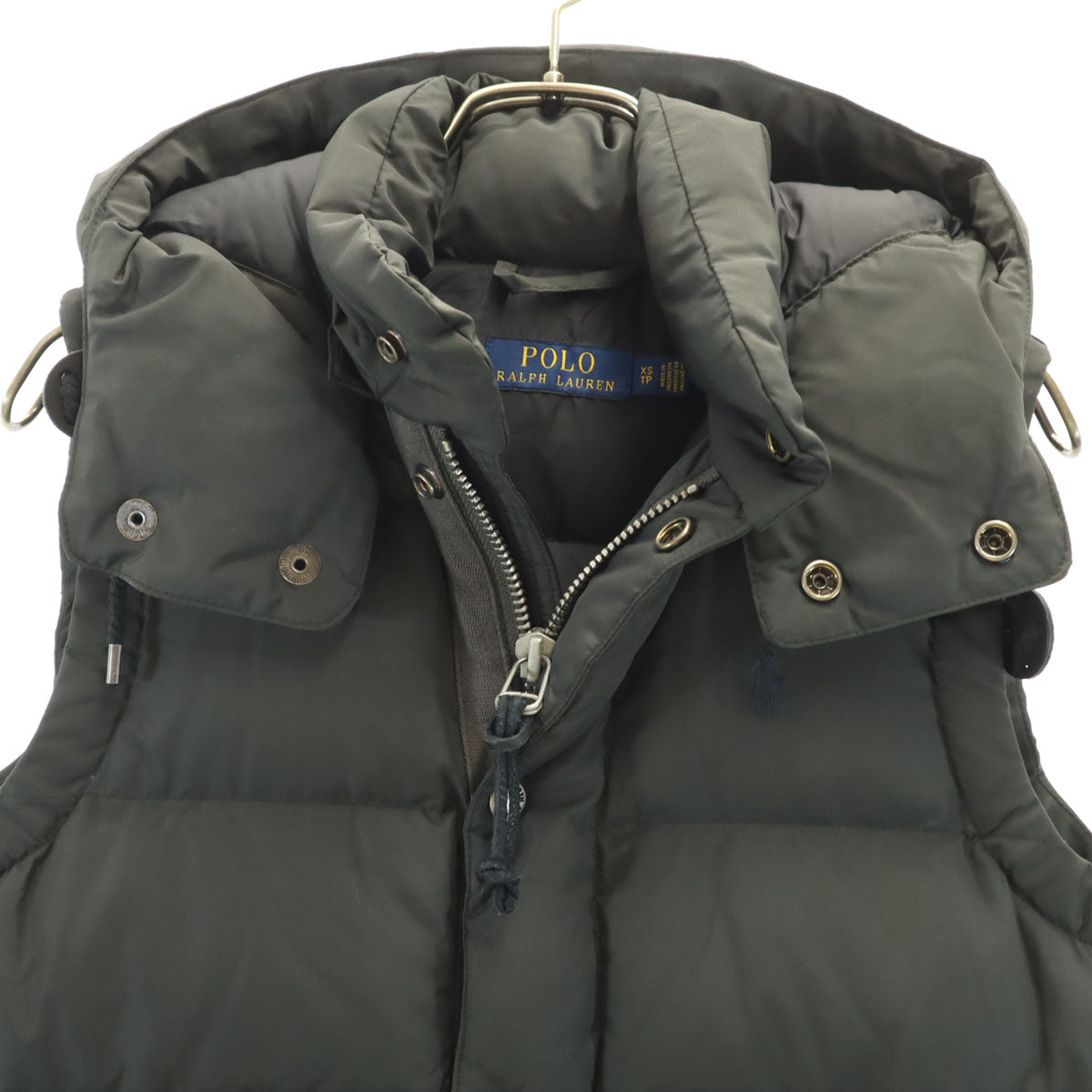 POLO RALPH LAUREN ポロラルフローレン ダウンベスト XS グレー メンズ