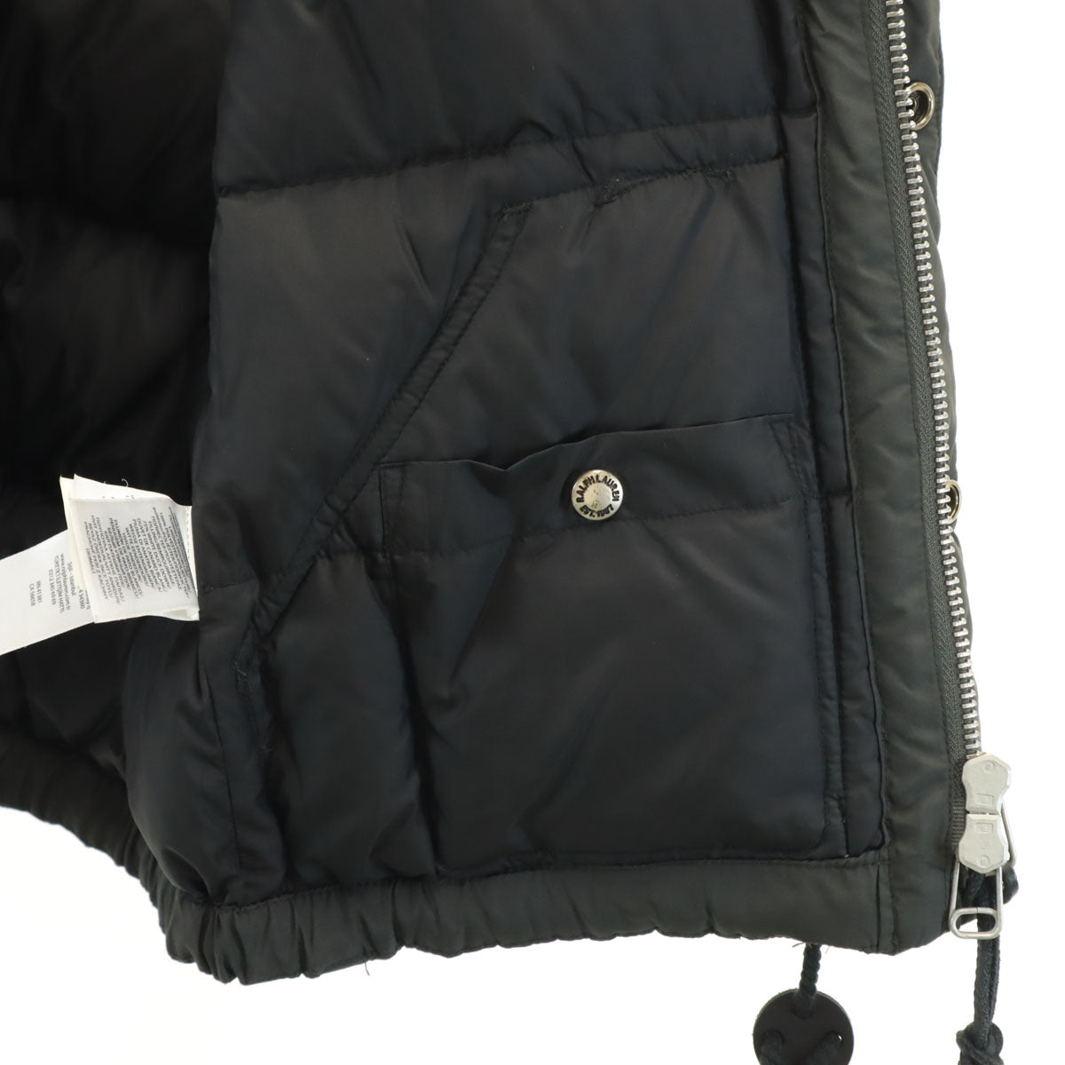 POLO RALPH LAUREN ポロラルフローレン ダウンベスト XS グレー メンズ