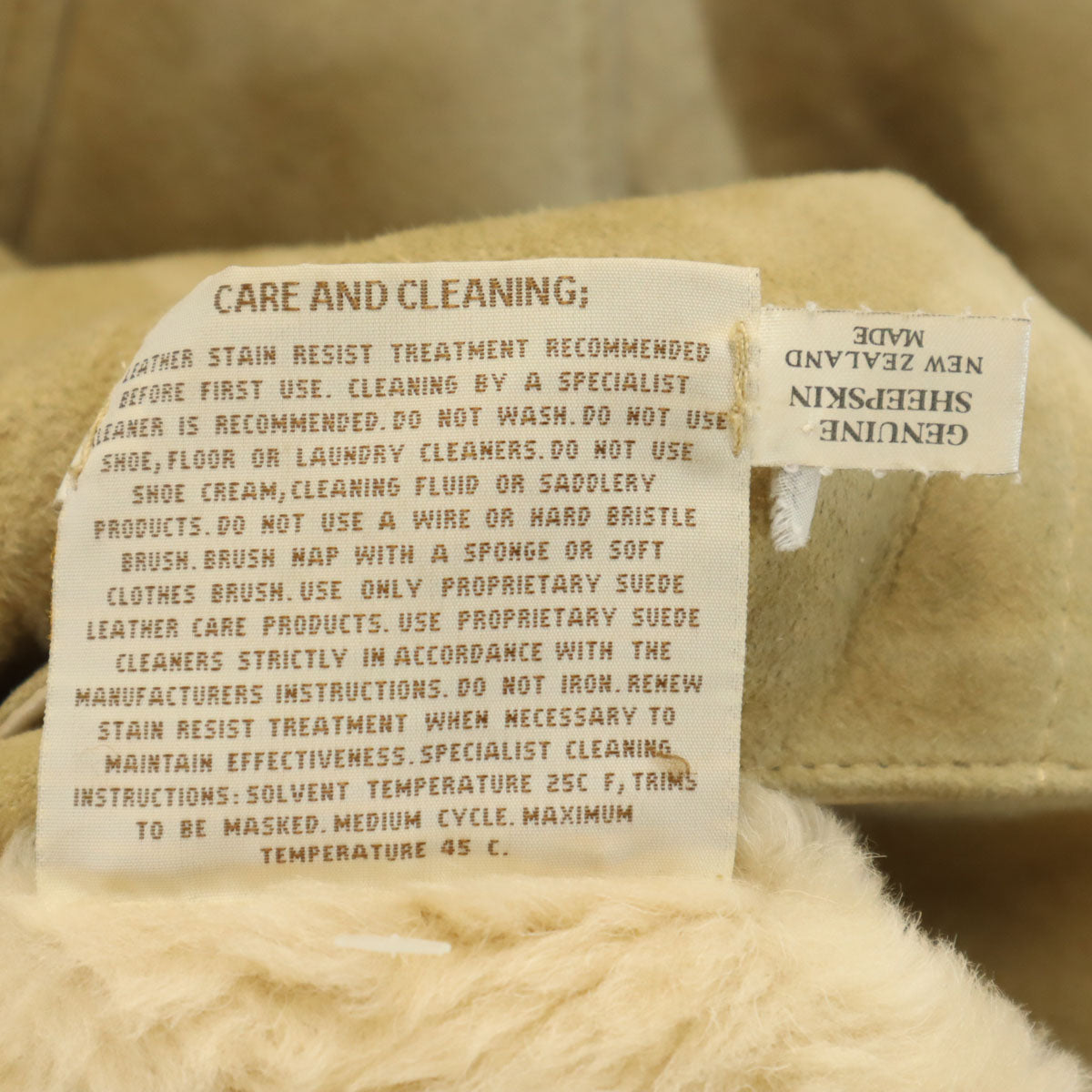 DOWN UNDER INTERNATIONAL ダウンアンダーインターナショナル 80s 90s オールド ムートンコート XL ベージュ メンズ