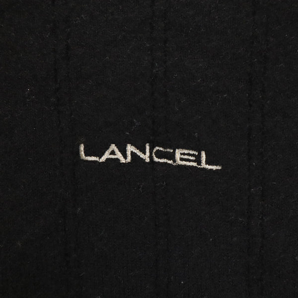 ランセル 長袖 タートルネック セーター MA ブラック LANCEL ニット レディース