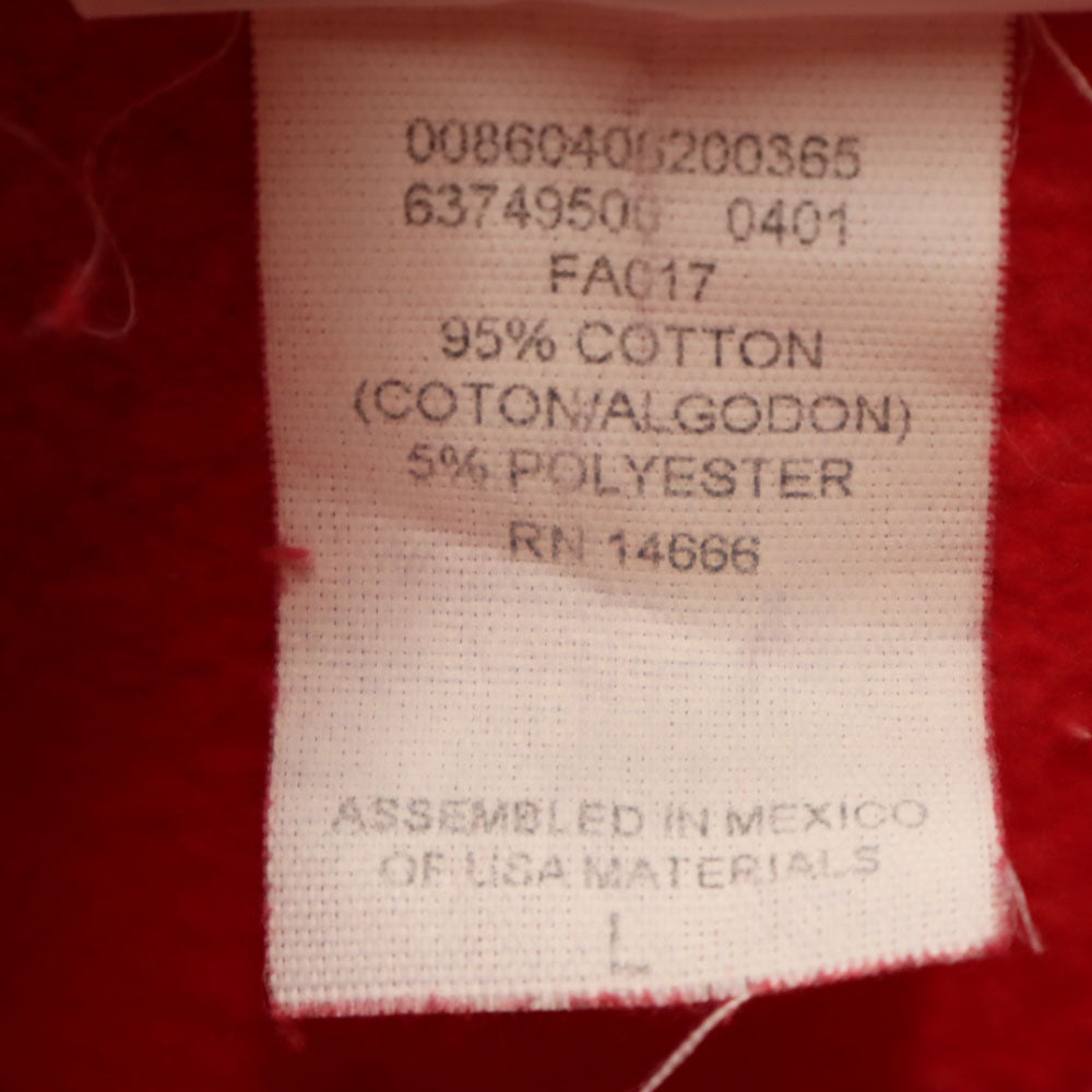 Lee リー 90s オールド 長袖 スウェットパーカー L レッド 裏起毛 メンズ