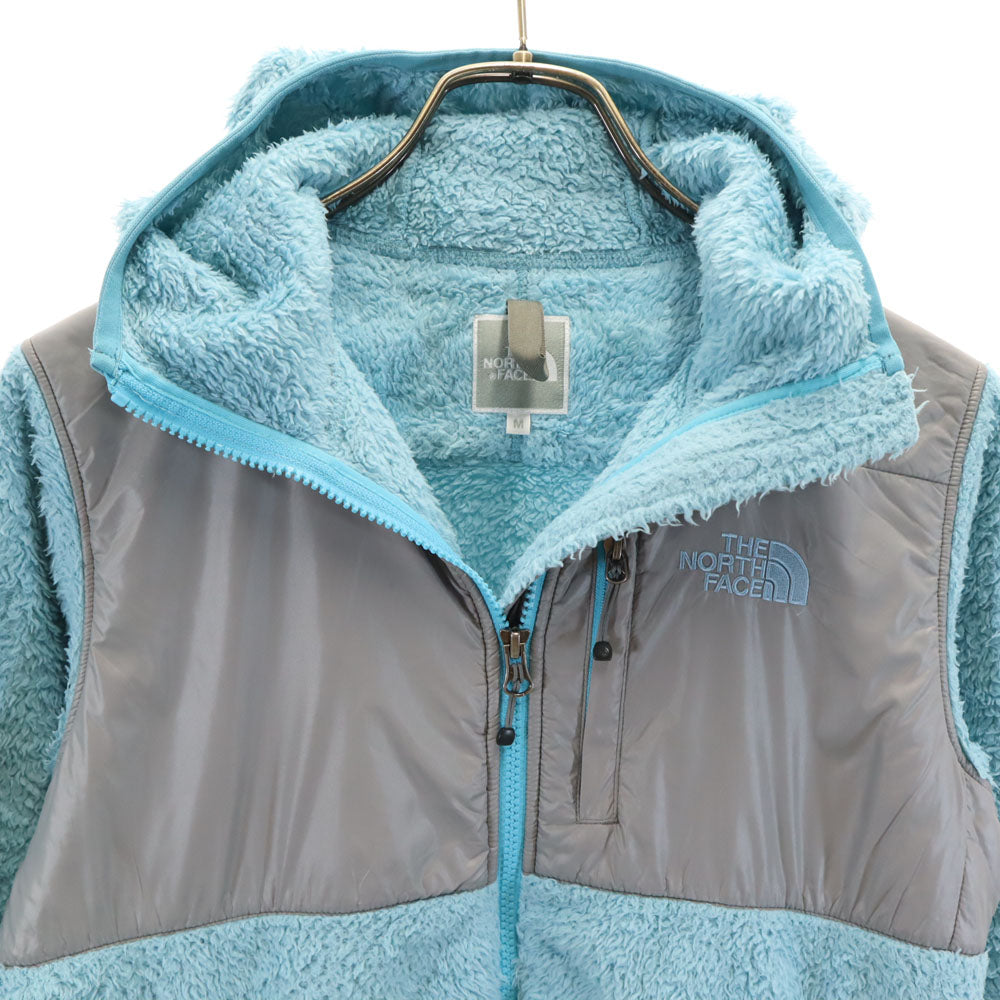 THE NORTH FACE ノースフェイス フリースジャケット M 水色 アウトドア NAW61200 レディース