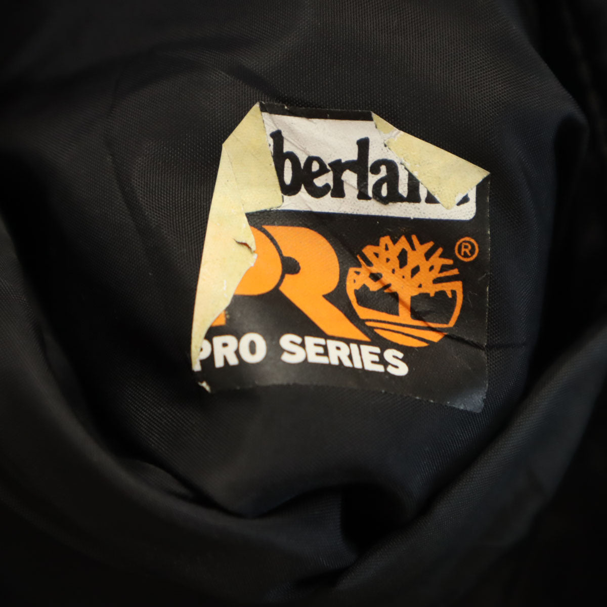 Timberland ティンバーランド リバーシブル ジャケット ブラック PRO SERIES 薄中綿入り メンズ